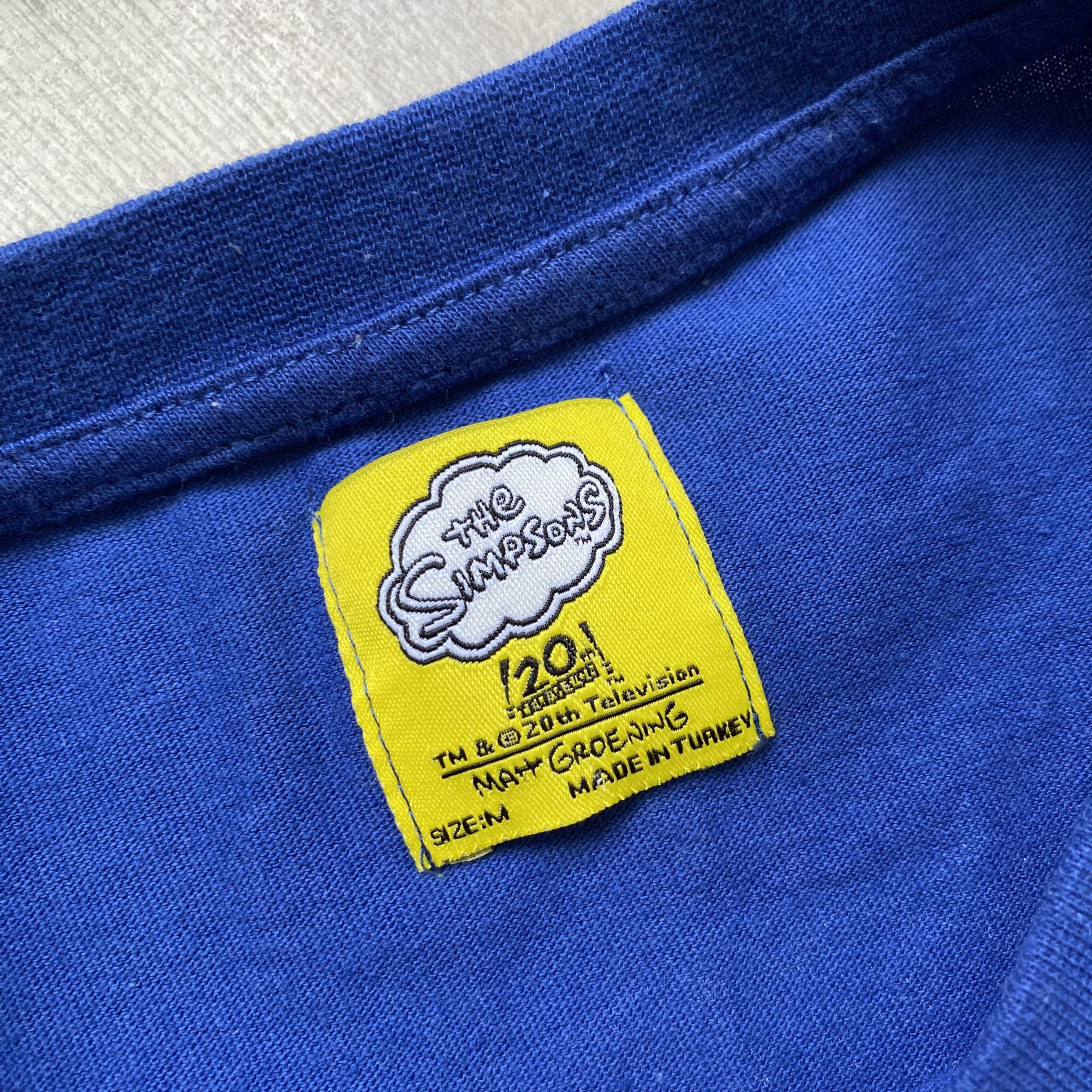 Cartoon Network 🍩 THE SIMPSONS MOVIE Long sleeve Cartoon Network Size US M / EU 48-50 / 2 - 6 Thumbnail