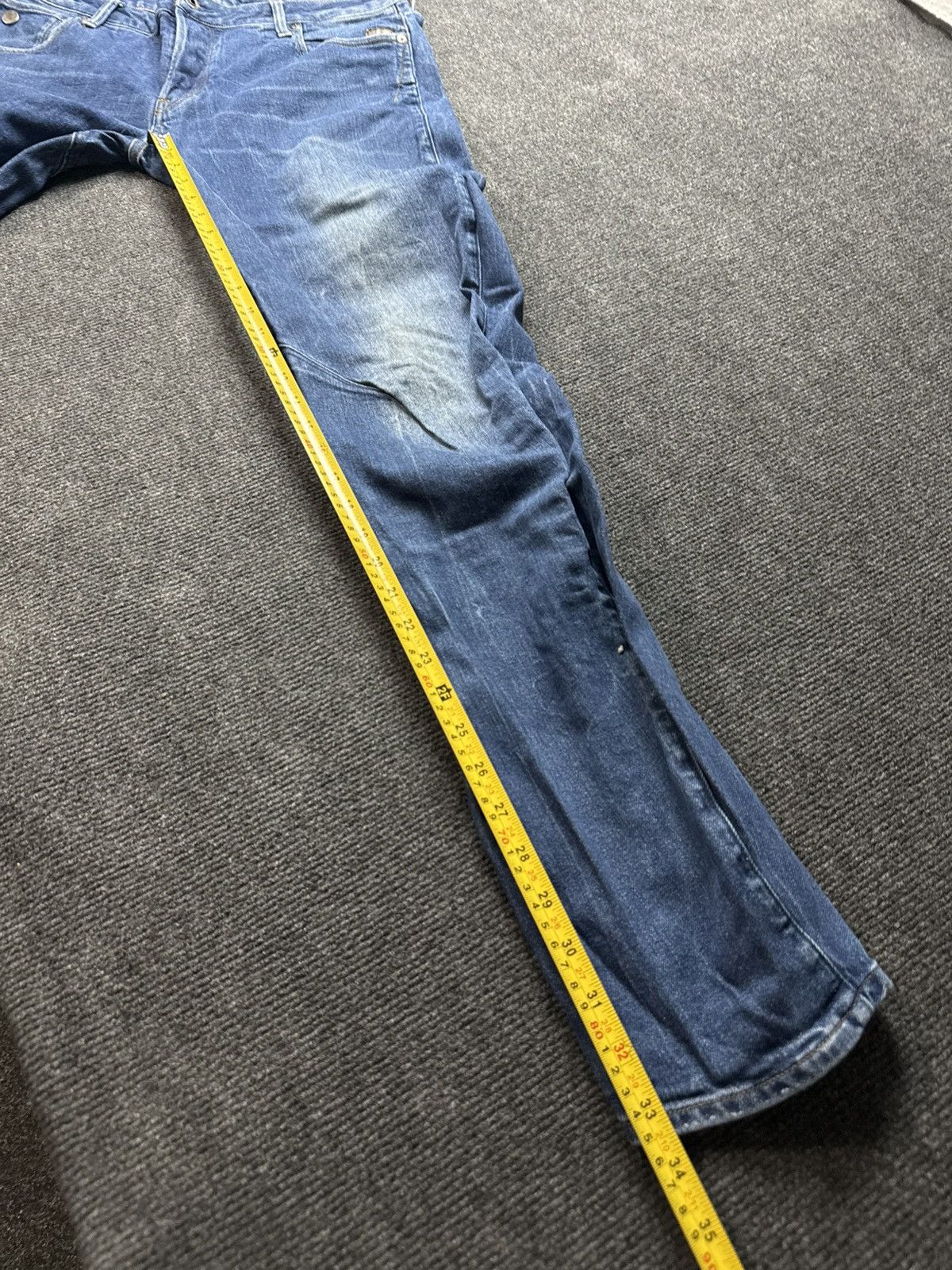 G-Star 00s Y2K G-Star RAW ARC 3D Slim Jeans W32 L34 Vintage Denim Size US 32 / EU 48 - 19 Thumbnail