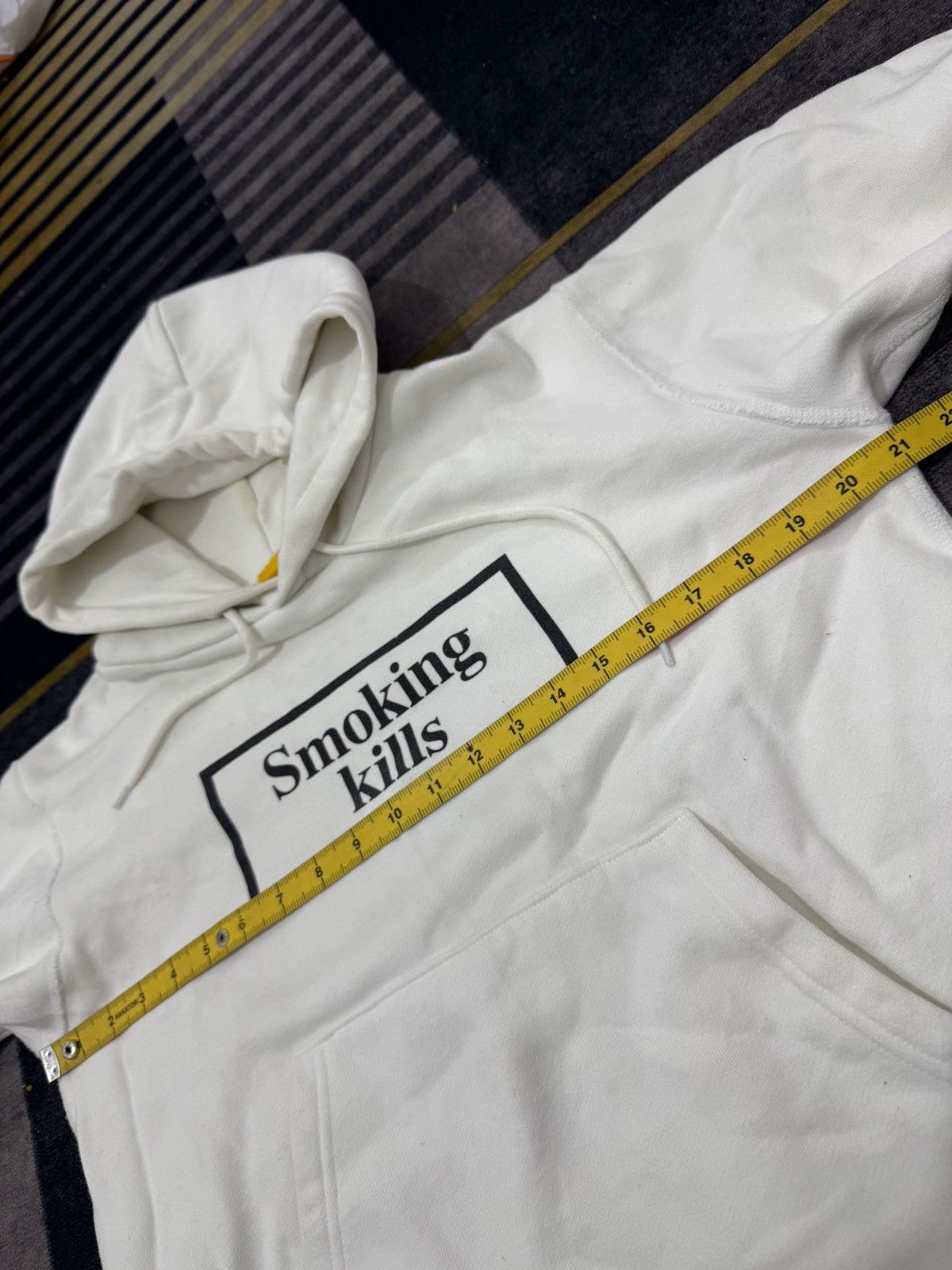 Japanese Brand F2R SMOKING KILLS HOODIE Size US M / EU 48-50 / 2 - 7 Thumbnail