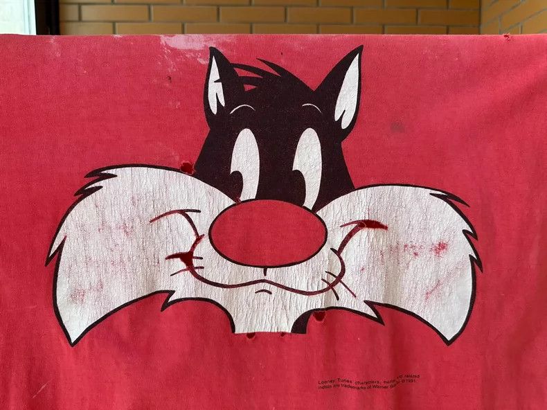 Vintage VintageTee 1991 Cartoon Warner Bros 2505-Nextarrow Size US XL / EU 56 / 4 - 4 Thumbnail