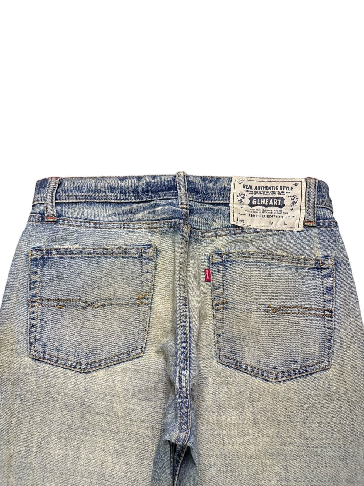 Japanese Brand Vintage Japanese Brand Mud Wash Distressed Loose Baggy Jeans Size US 30 / EU 46 - 8 Thumbnail