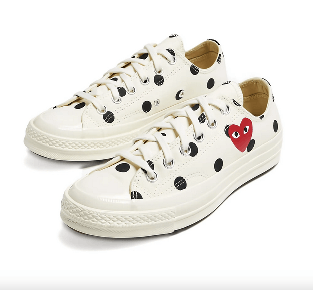 Comme des Garcons PLAY CDG PLAY x Converse Polka Dot Chuck Taylor Low Sneakers Size US 9 / EU 42 - 2 Thumbnail