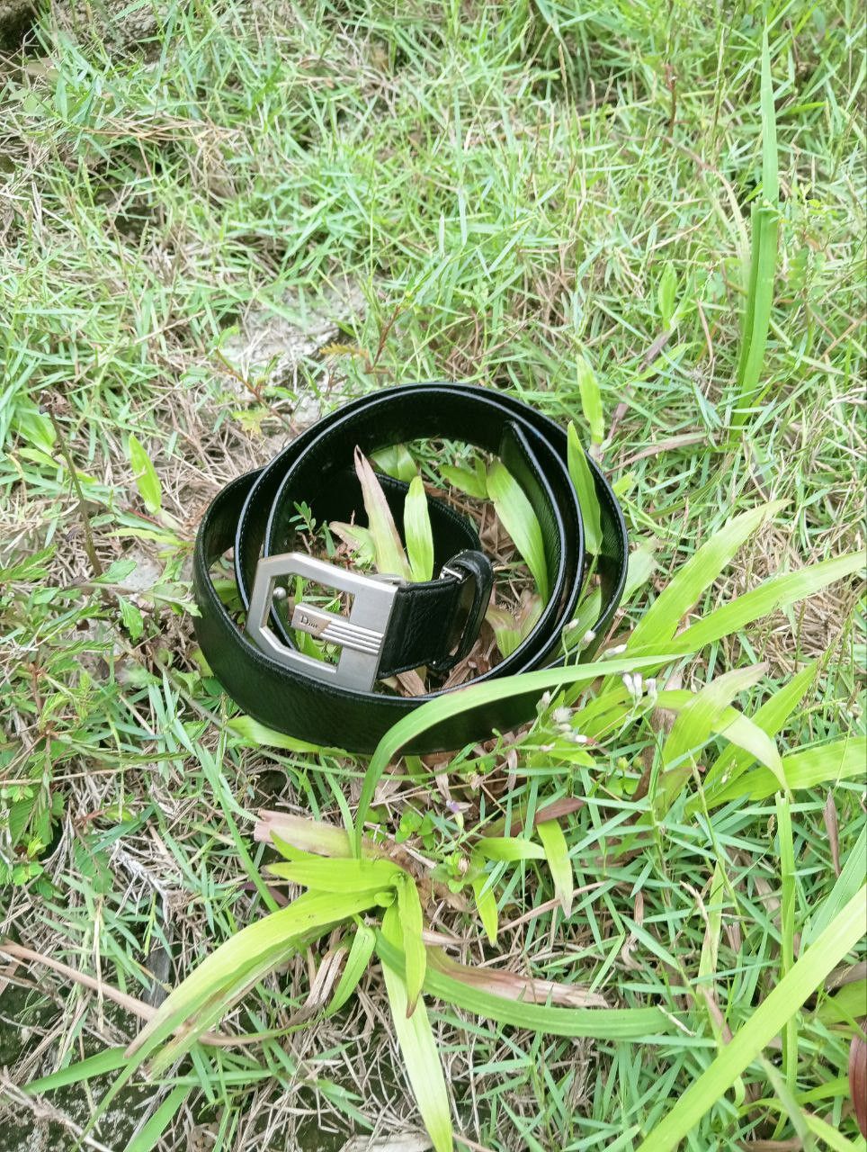 Christian Dior Monsieur VINTAGE CHRISTIAN DIOR LEATHER BELT Size ONE SIZE - 2 Thumbnail