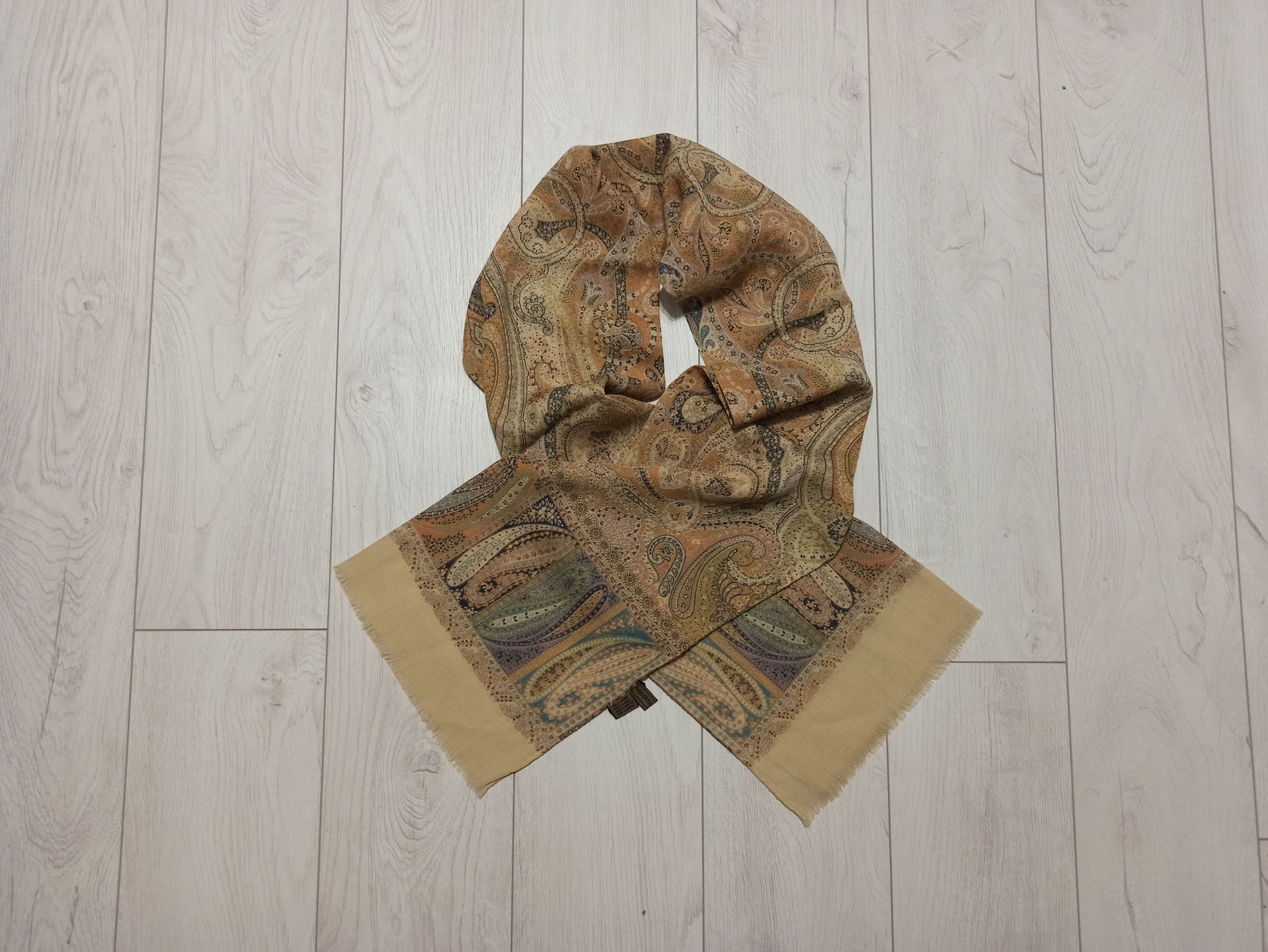Other Anselmo Dionisio Rare Wool Scarf Size ONE SIZE - 1 Thumbnail