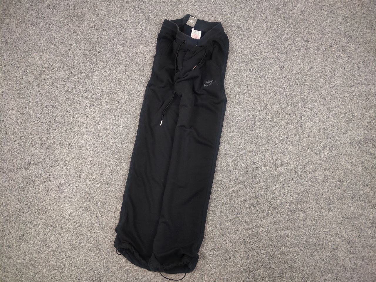 Nike Nike Vintage track drawstring Black Baggy Pants Y2K Style Size US 32 / EU 48 - 4 Thumbnail