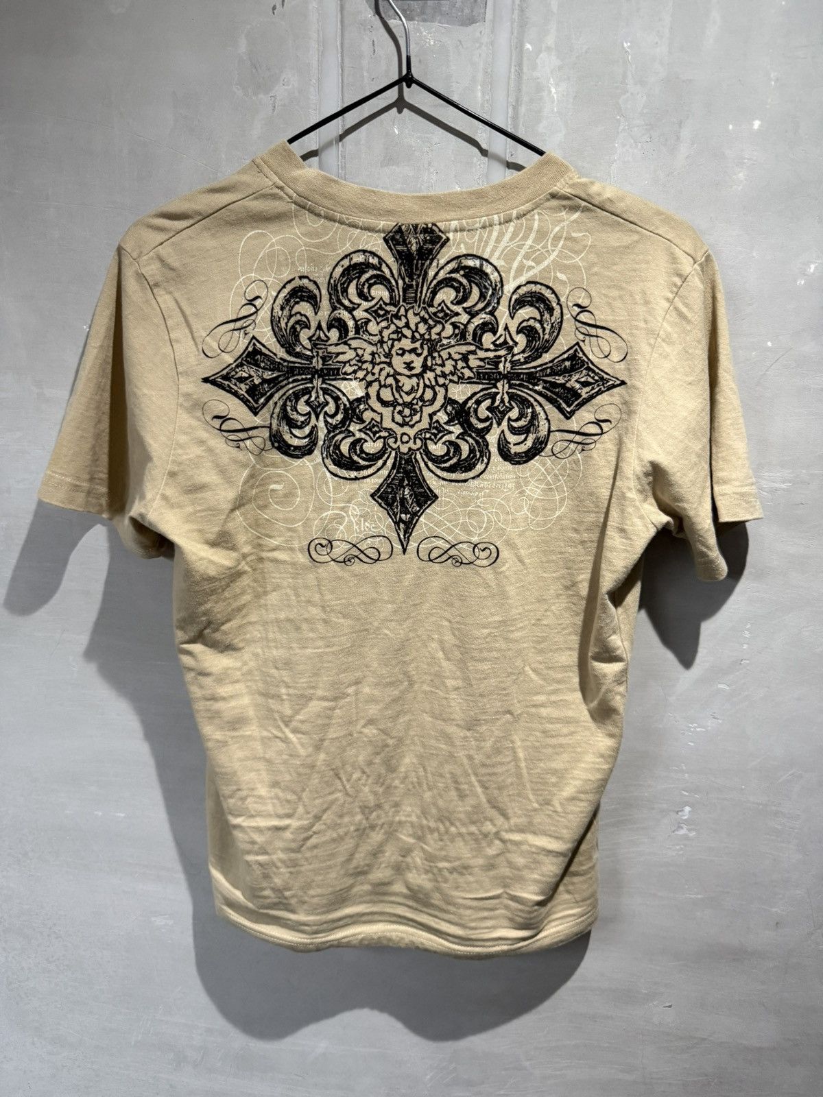 Brooklyn Xpress Y2K Vintage Brooklyn Xpress Rhinestones Tattoo Tshirt Size US M / EU 48-50 / 2 - 11 Thumbnail