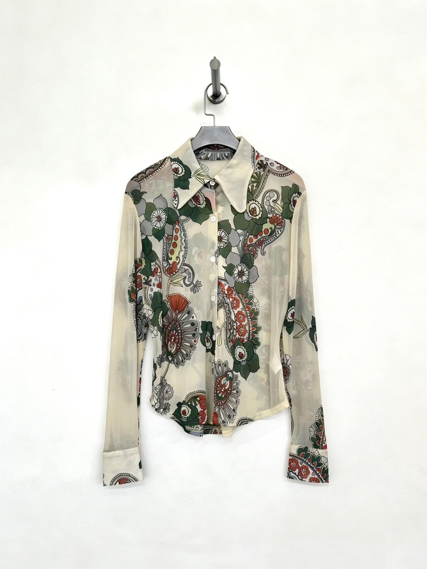 Tsumori Chisato Tsumori Chisato Cashew Floral Shirt Size M / US 6-8 / IT 42-44 - 1 Thumbnail