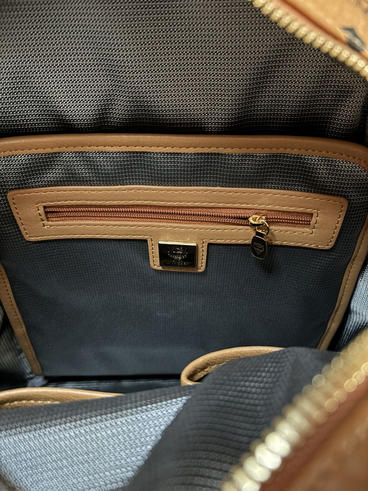 MCM MCM Stark backpack cognac Size ONE SIZE - 5 Thumbnail