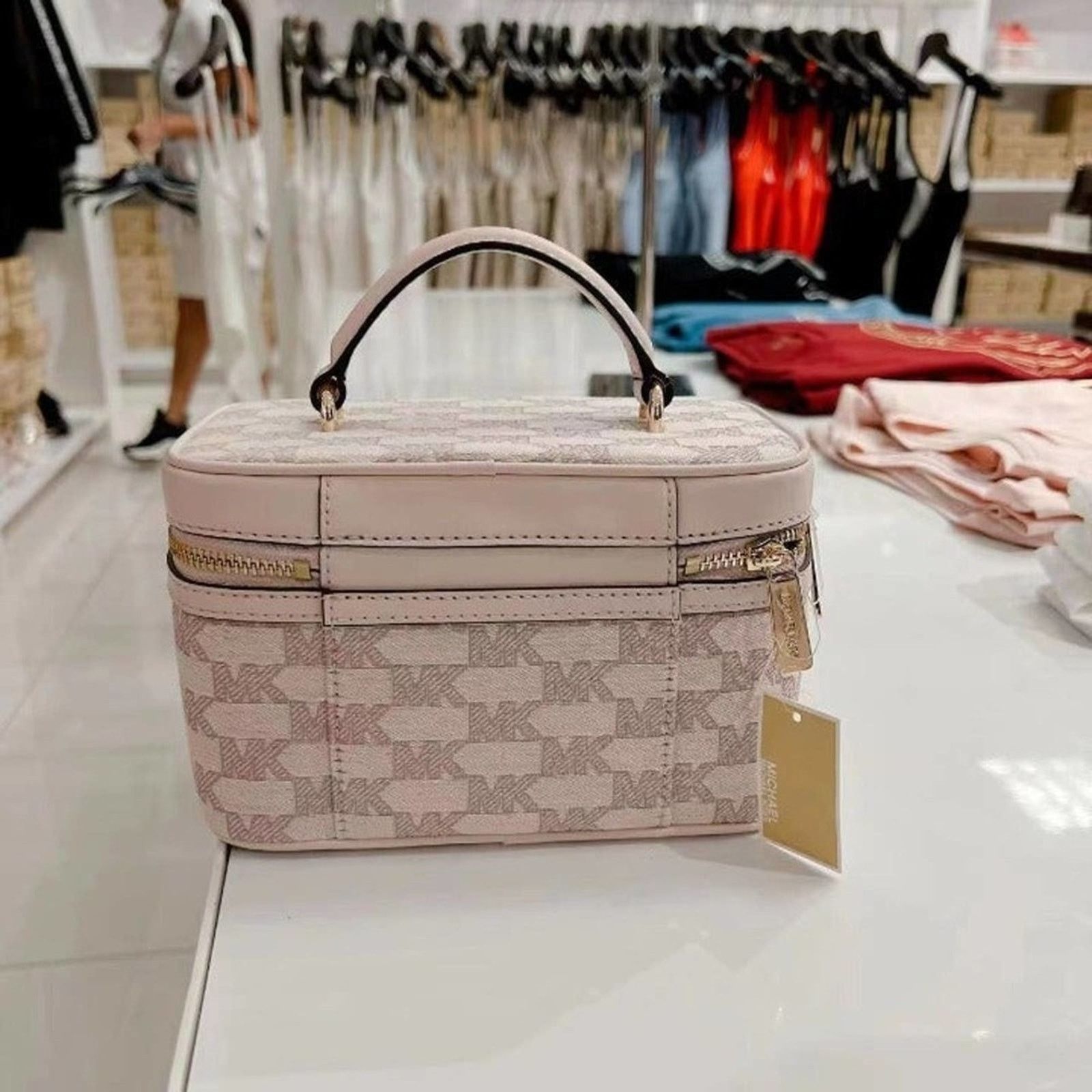 Michael Kors Michael Kors 35S2GTTC6J Jet Set Item MD Zip Trunk Crossbody Size ONE SIZE - 5 Thumbnail