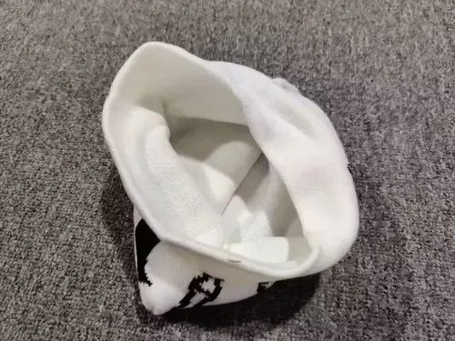 Other Gualla Spider Hand Bones Graphic No Cuff Beanie Hat White Size ONE SIZE - 3 Thumbnail