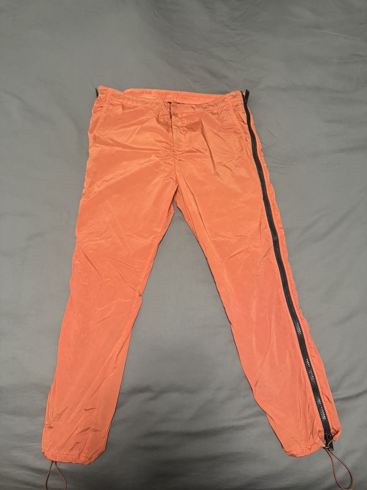 Heron Preston Heron Preston Side Zipper Pants 'Orange' Size US 28 / EU 44 - 1 Thumbnail