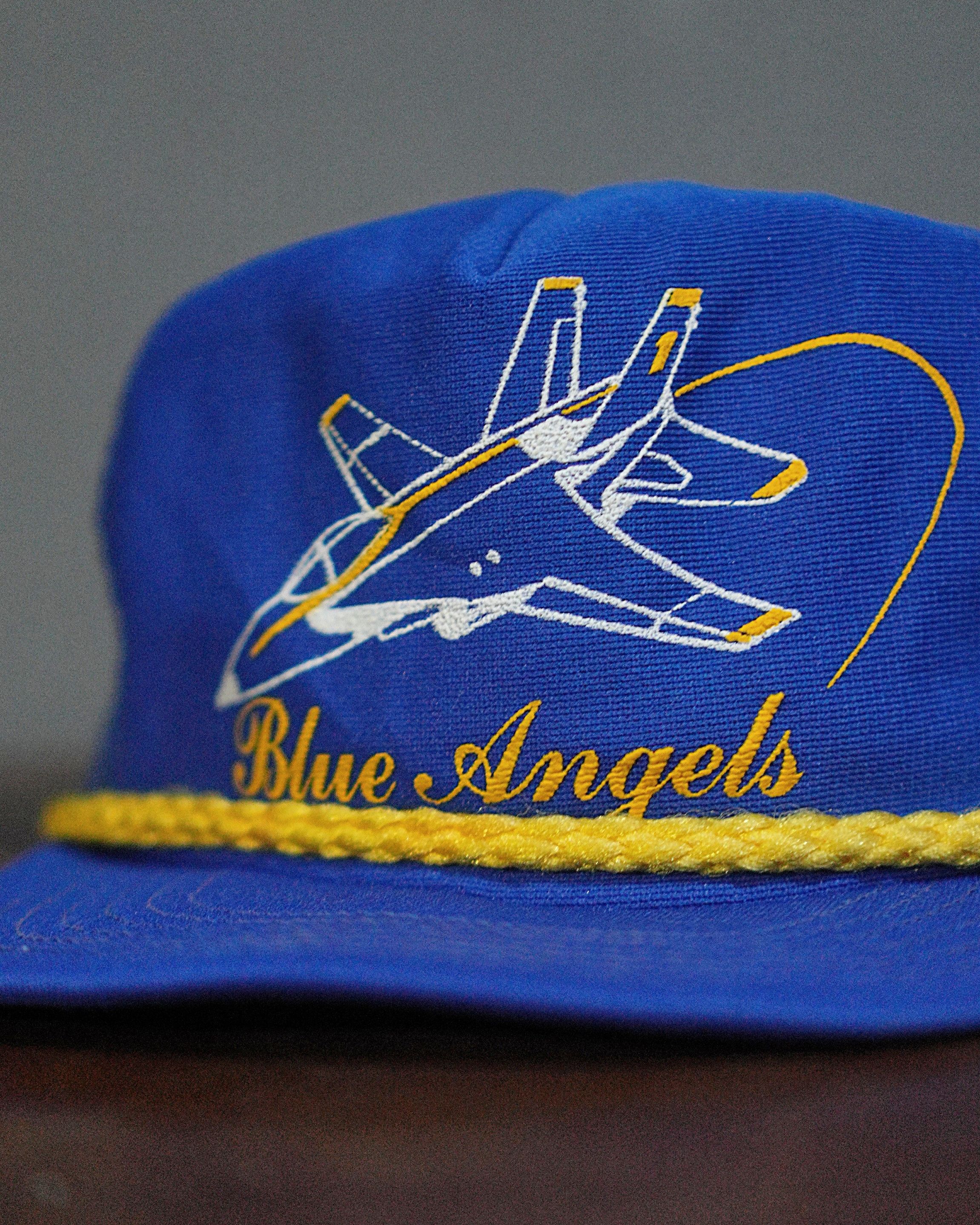 Vintage TRUCKER ROPEHAT VINTAGE 80'S BLUE ANGELS Size ONE SIZE - 2 Thumbnail