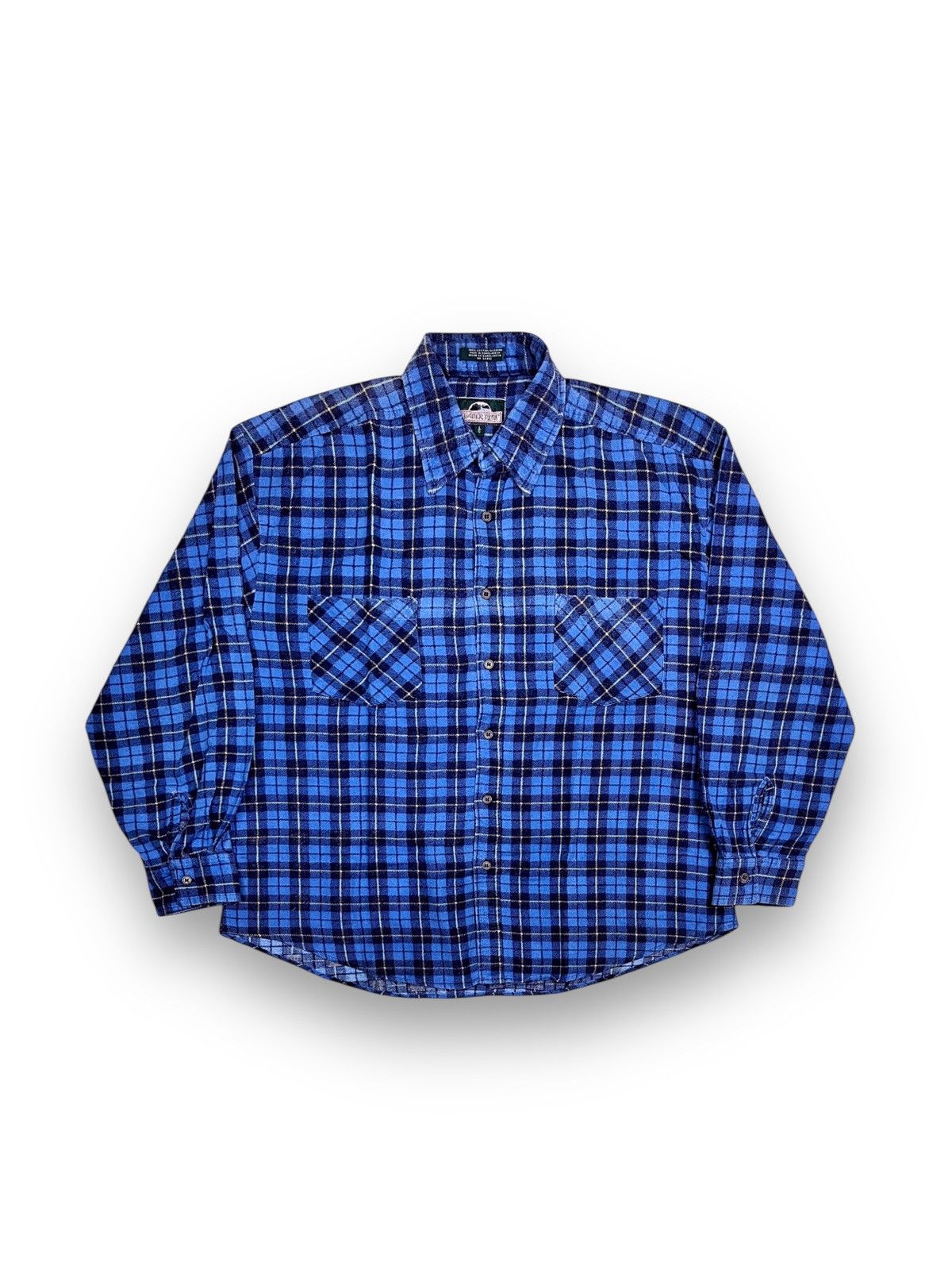 Vintage Timber Run Double Pocket Vintage Outer Flannel Size US XL / EU 56 / 4 - 1 Thumbnail