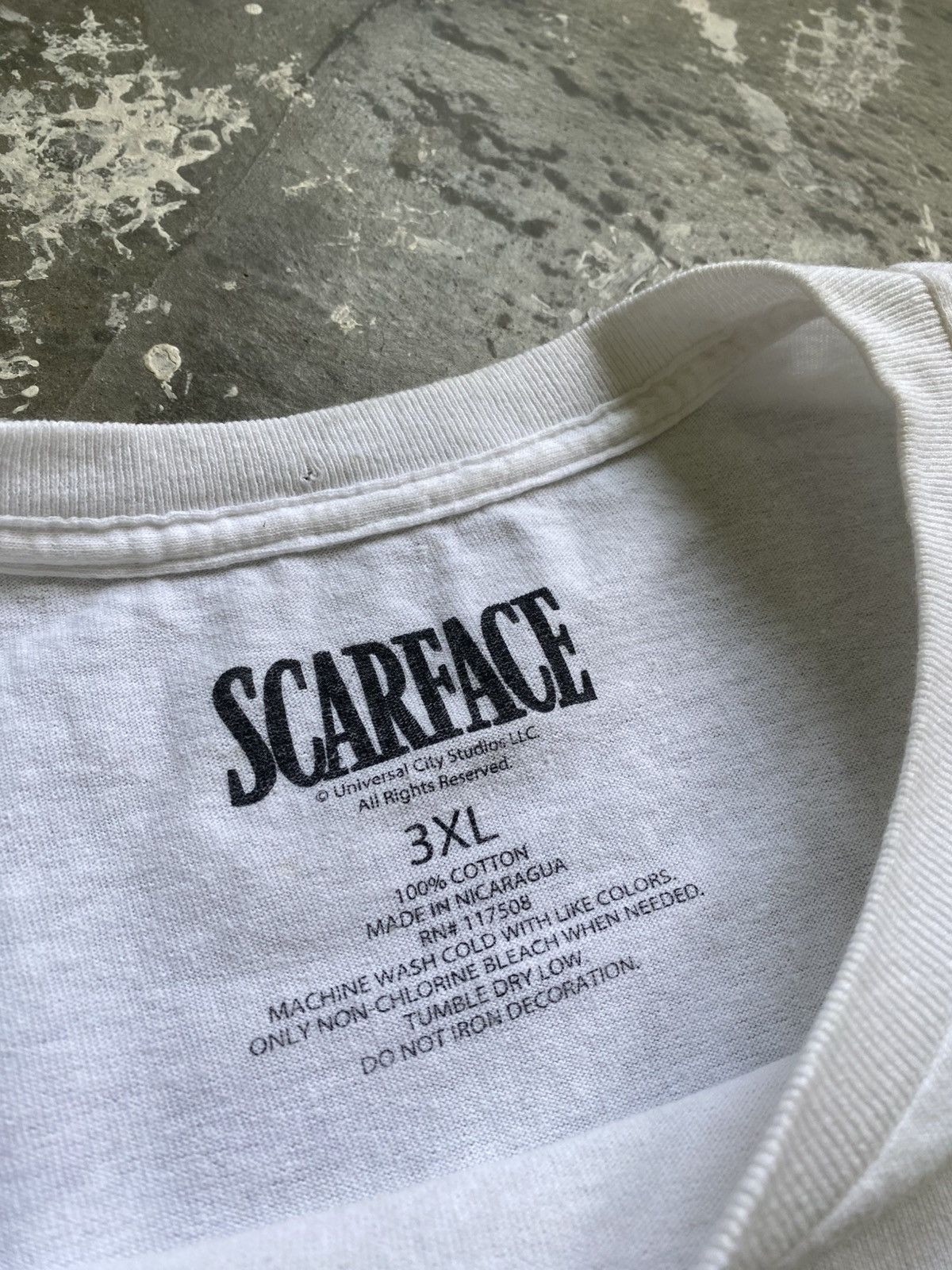 Vintage Scarface Tony Montana Vintage Movie Boxy Shirt Size US XXL / EU 58 / 5 - 8 Thumbnail
