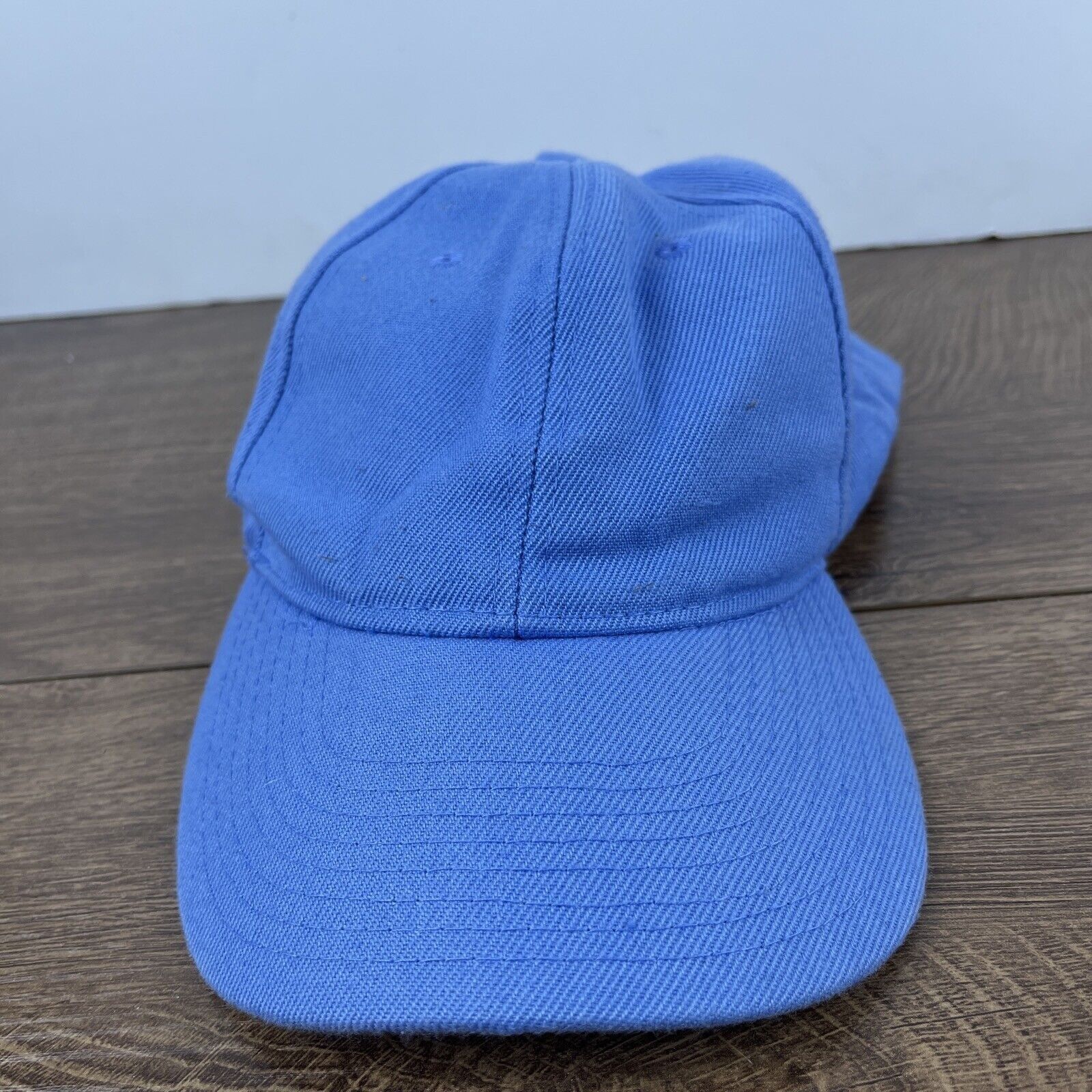 Other Light Blue Baseball Hat Blue Hat Adjustable Blue Adult Size Size ONE SIZE - 4 Thumbnail