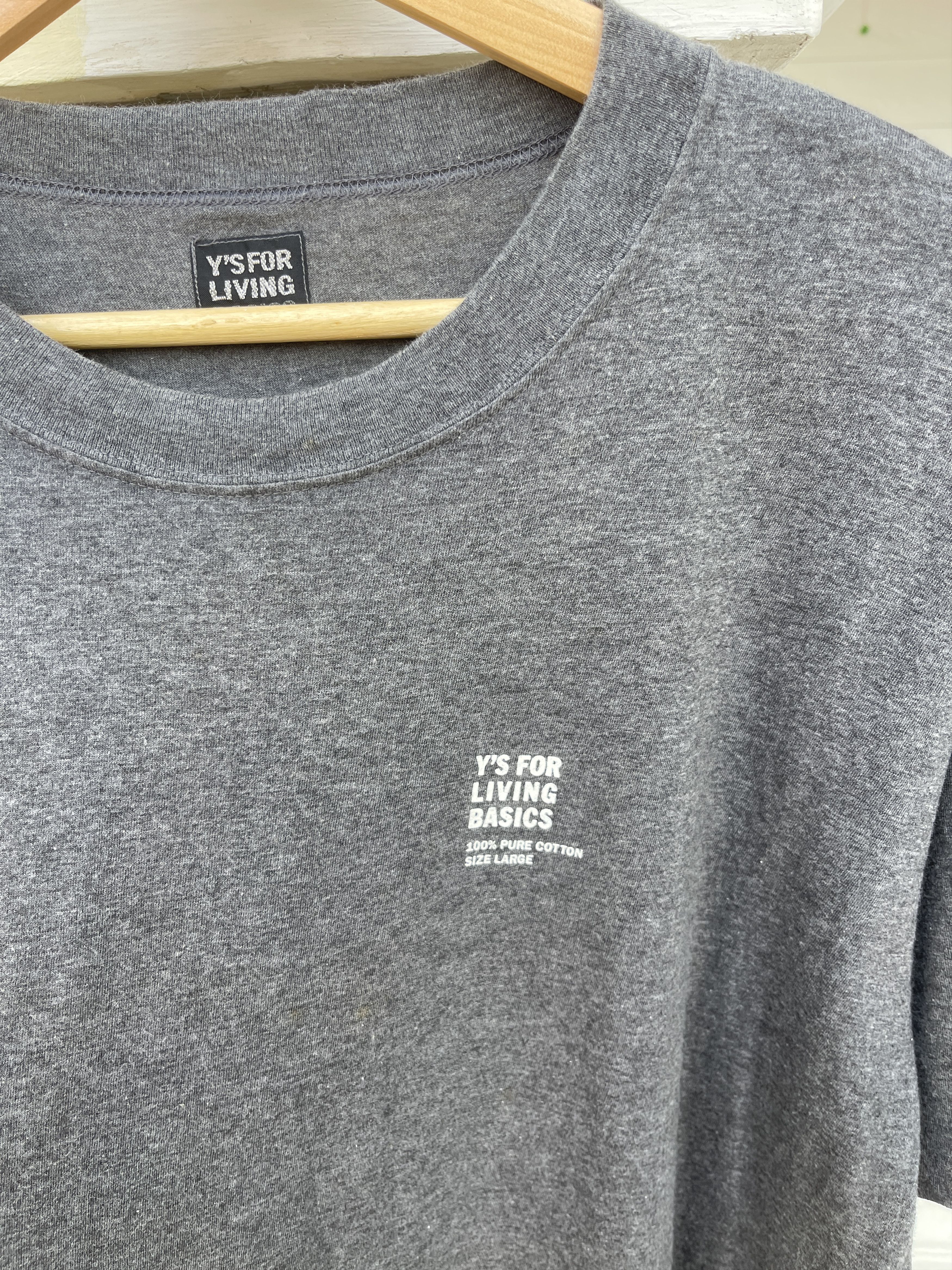 Y's for Men Last Drop🔥Rare🔥Vintage Ys For Living ,Yohji Yamamoto T-Shirt Size US L / EU 52-54 / 3 - 3 Thumbnail
