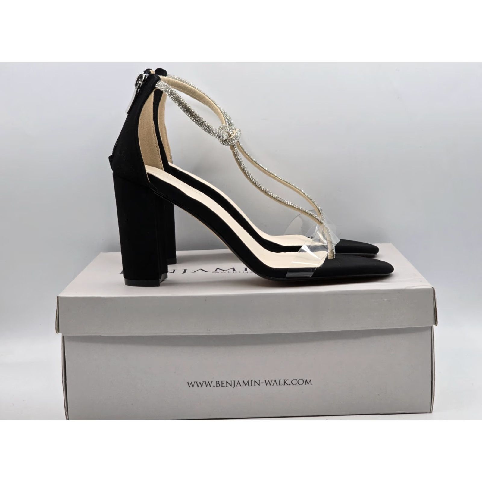 Vintage Touch Ups Sienna Heeled Sandal Black Women's Size 8.5M NEW Size US 9 / IT 39 - 4 Thumbnail