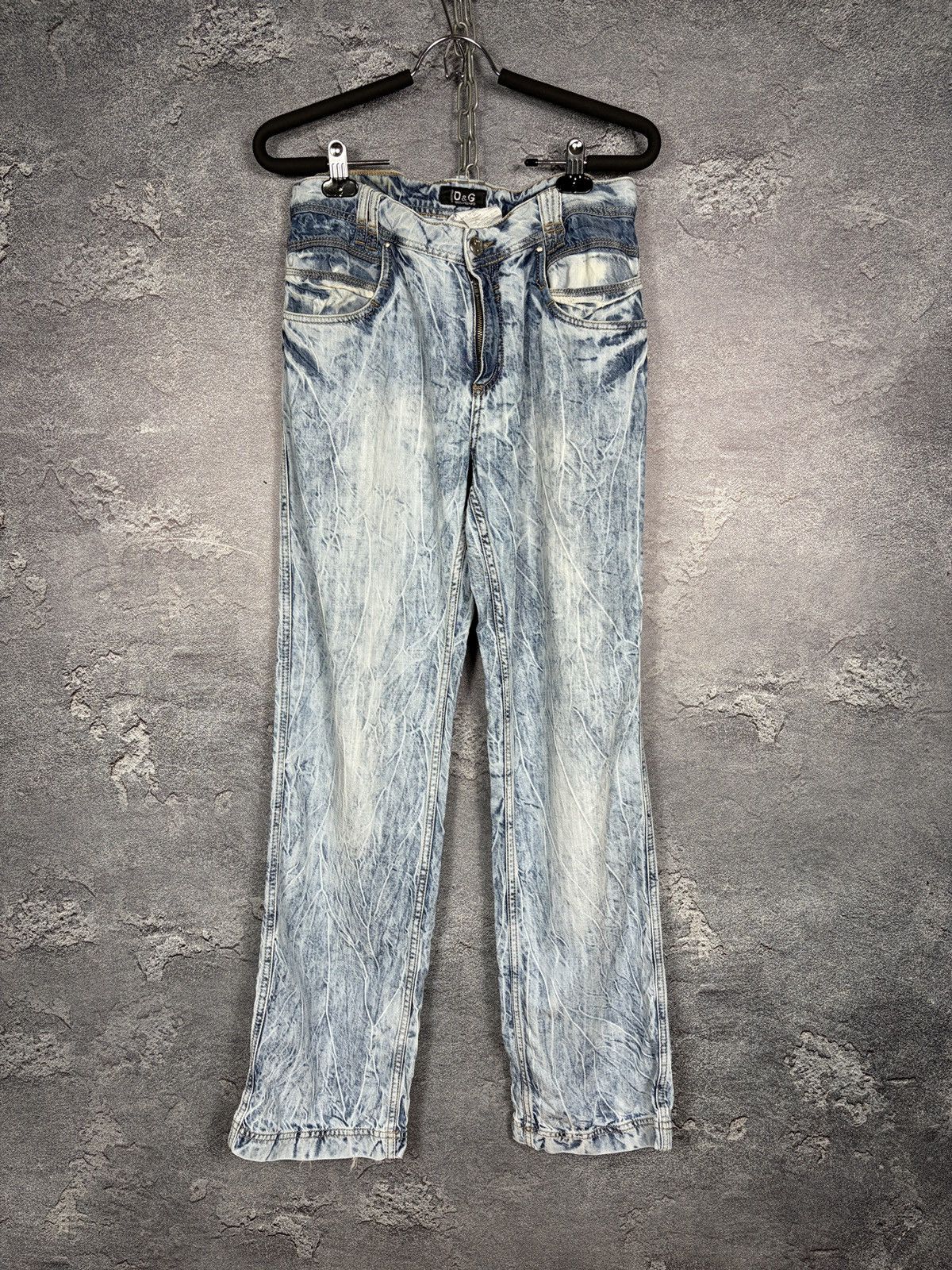 Dolce & Gabbana Vintage Y2K Dolce Gabbana Denim Pants Jeans Size 34 Size US 34 / EU 50 - 1 Thumbnail