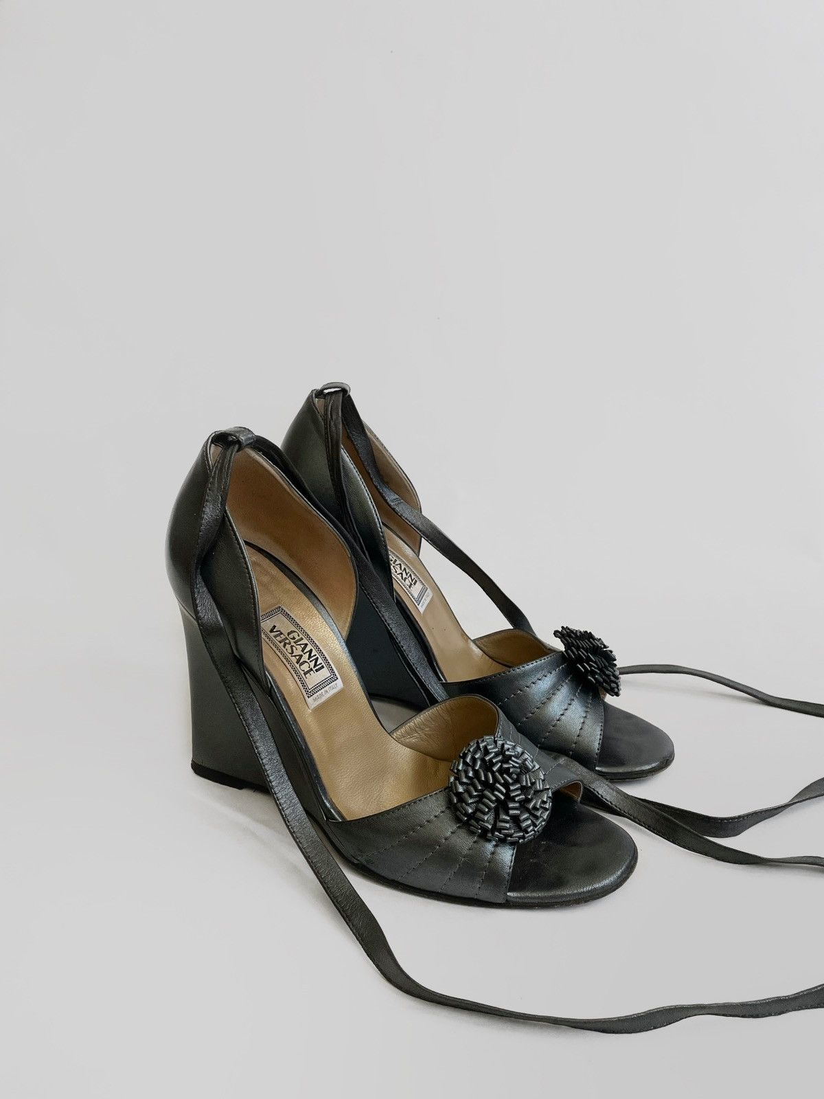 Versace Archive Gianni Versace platform shoes Size US 7 / IT 37 - 5 Thumbnail