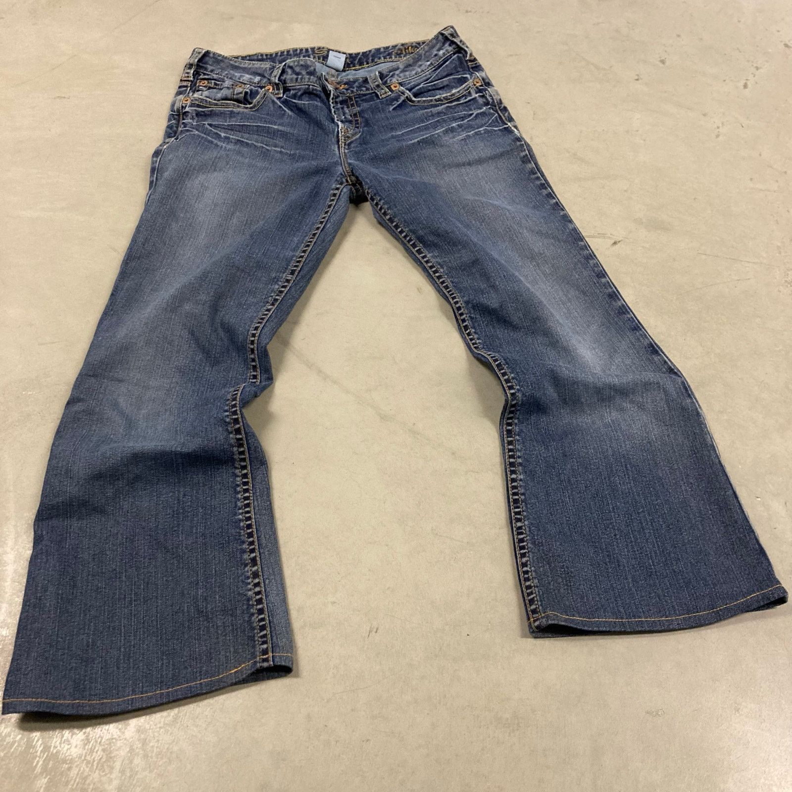 Silver Jeans Co. × Vintage y2k silver brand bootcut Jeans 34x27 Size US 34 / EU 50 - 1 Thumbnail