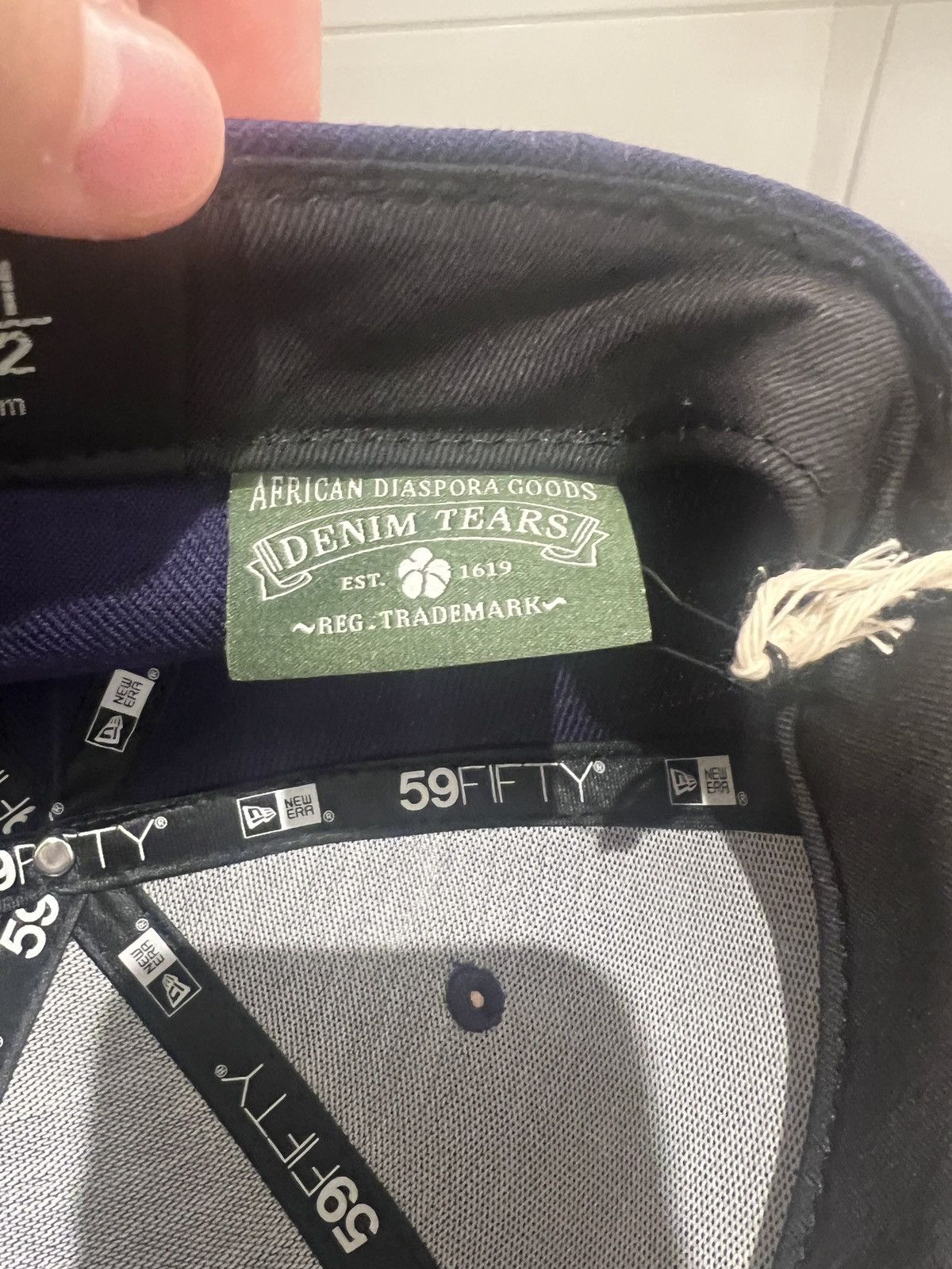 DENIM TEARS × New Era Denim Tears X New era fitted(Deadstock) Size ONE SIZE - 6 Thumbnail