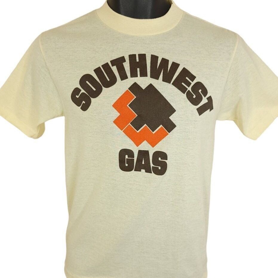 Southwest Gas T Shirt Vintage 80s Utility Company Made In US