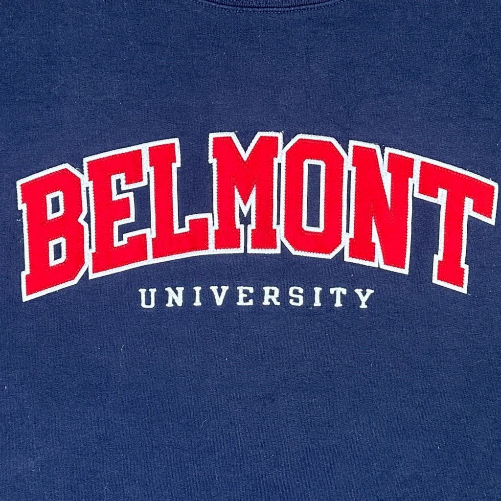 Champion Vintage Champion Belmont University Crew Neck Sweatshirt Size US M / EU 48-50 / 2 - 2 Thumbnail