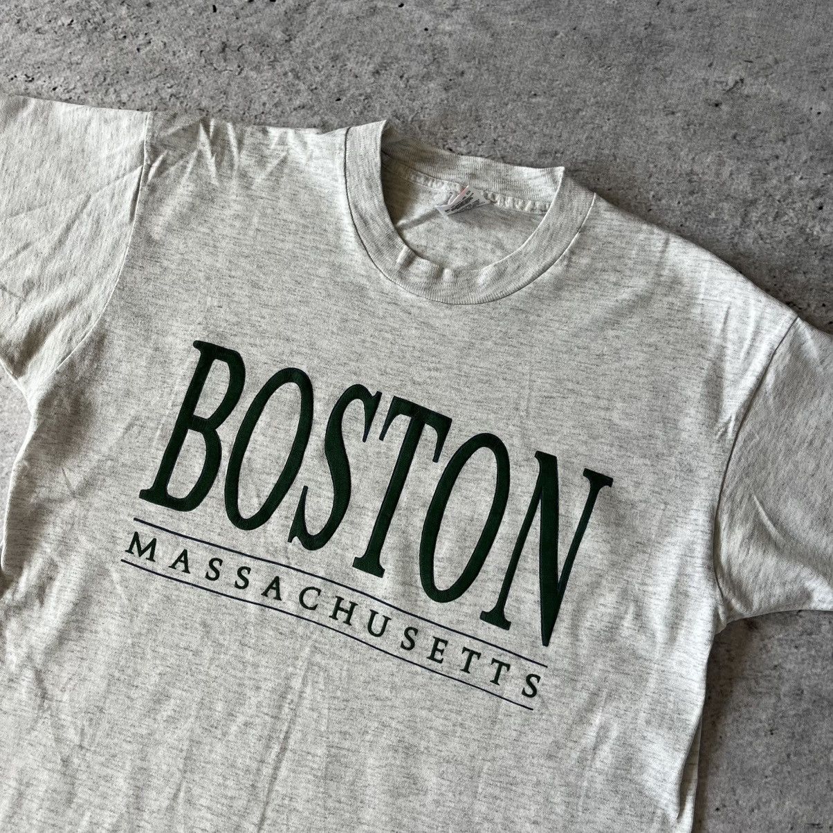 Vintage Vintage Boston Massachusetts fotl tee L made in usa 90s Size US L / EU 52-54 / 3 - 4 Thumbnail
