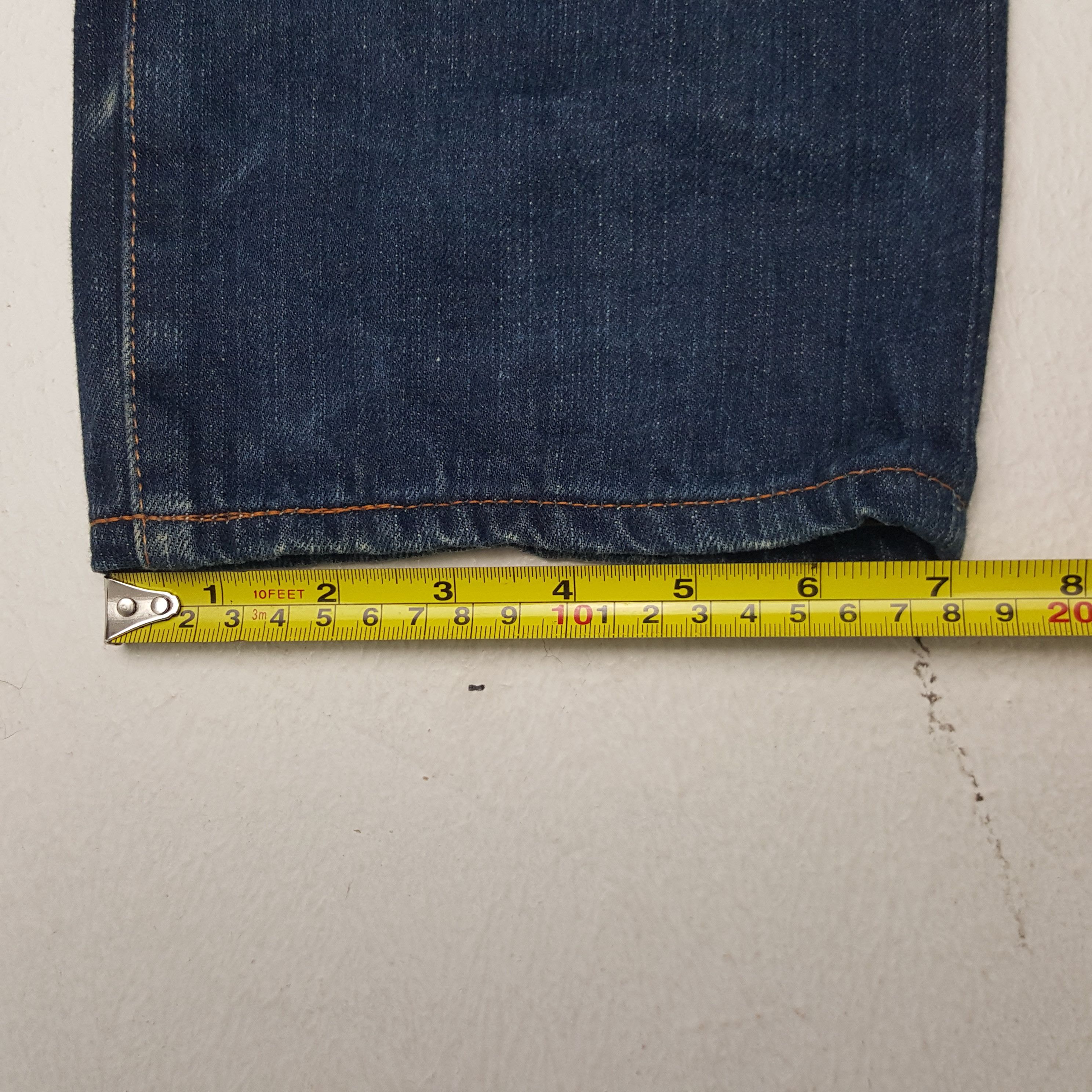 Evisu × Vintage Vintage Evisu Japan Custom Art Daicock Denim Jeans Size US 29 - 11 Thumbnail