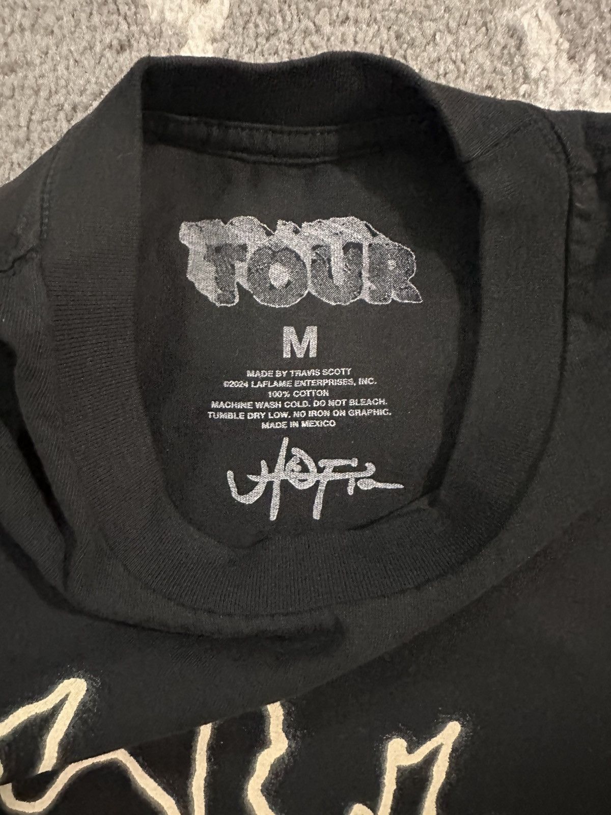 Band Tees European Leg Travis Scott Circus Maximus Utopia Merch Size US M / EU 48-50 / 2 - 5 Thumbnail