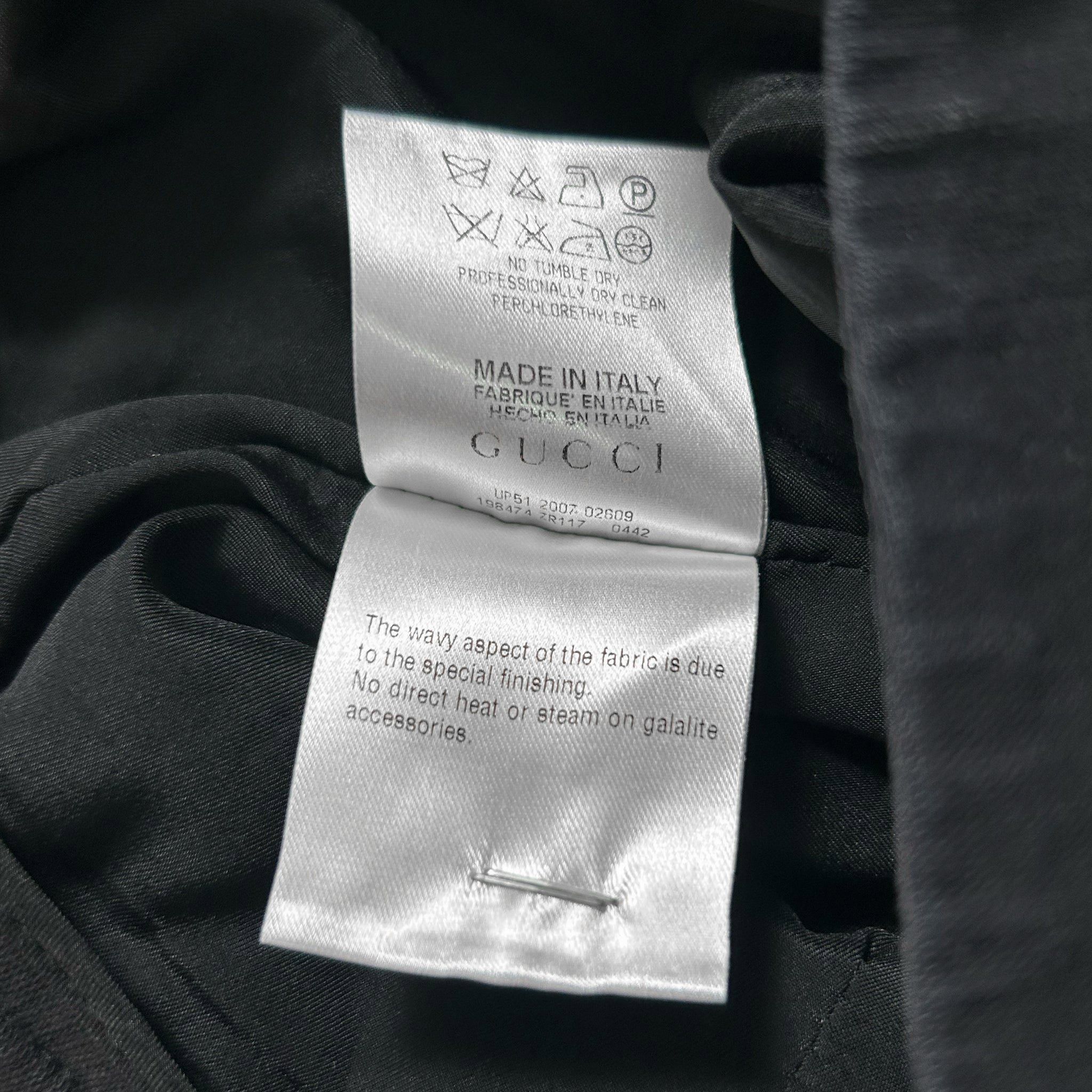 Gucci Gucci 00's Black High Waist Shorts Size 28" / US 6 / IT 42 - 7 Thumbnail