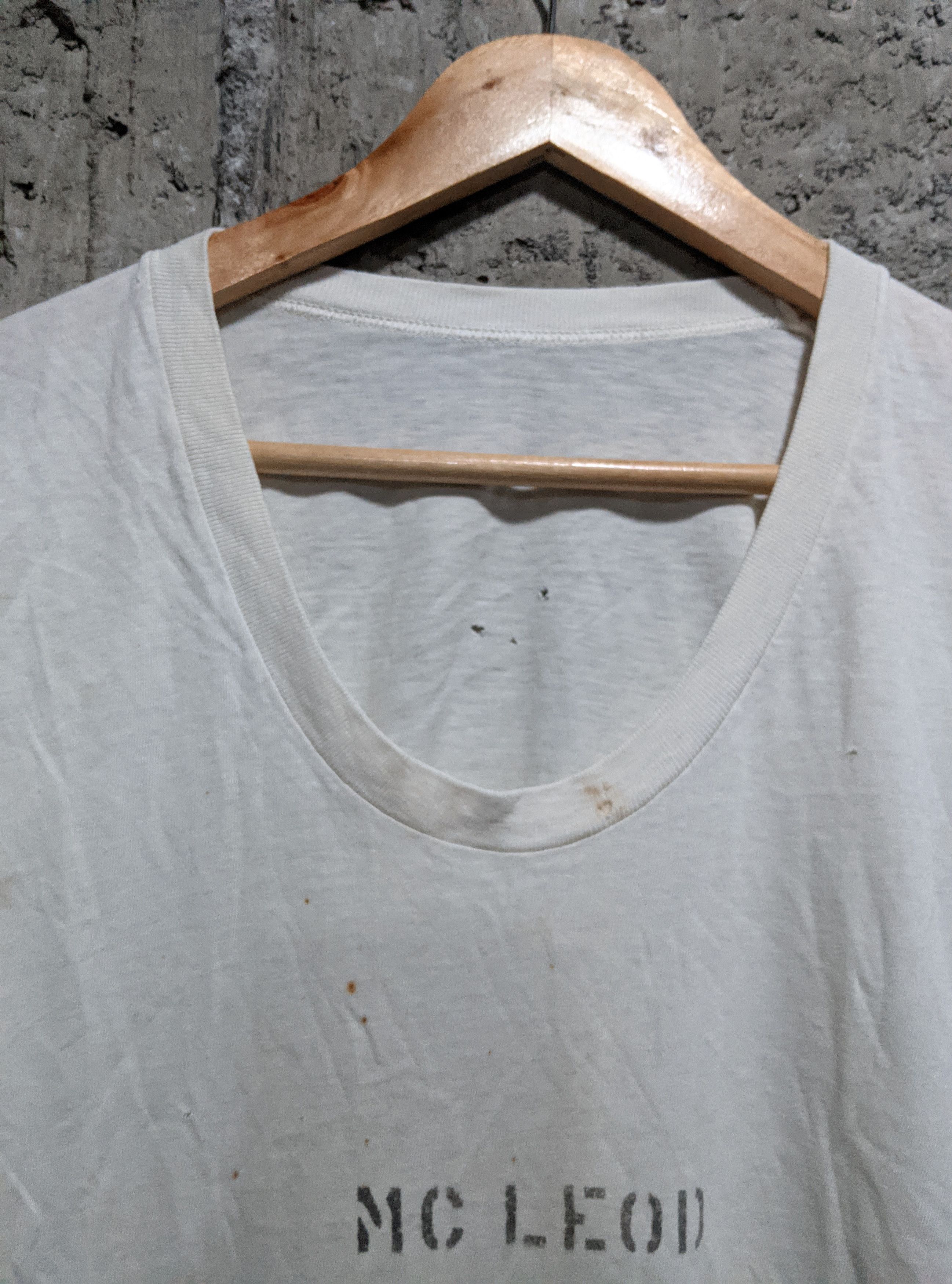Vintage Vintage 40s 50s WWII marine undertshirt stencil Size US M / EU 48-50 / 2 - 4 Thumbnail