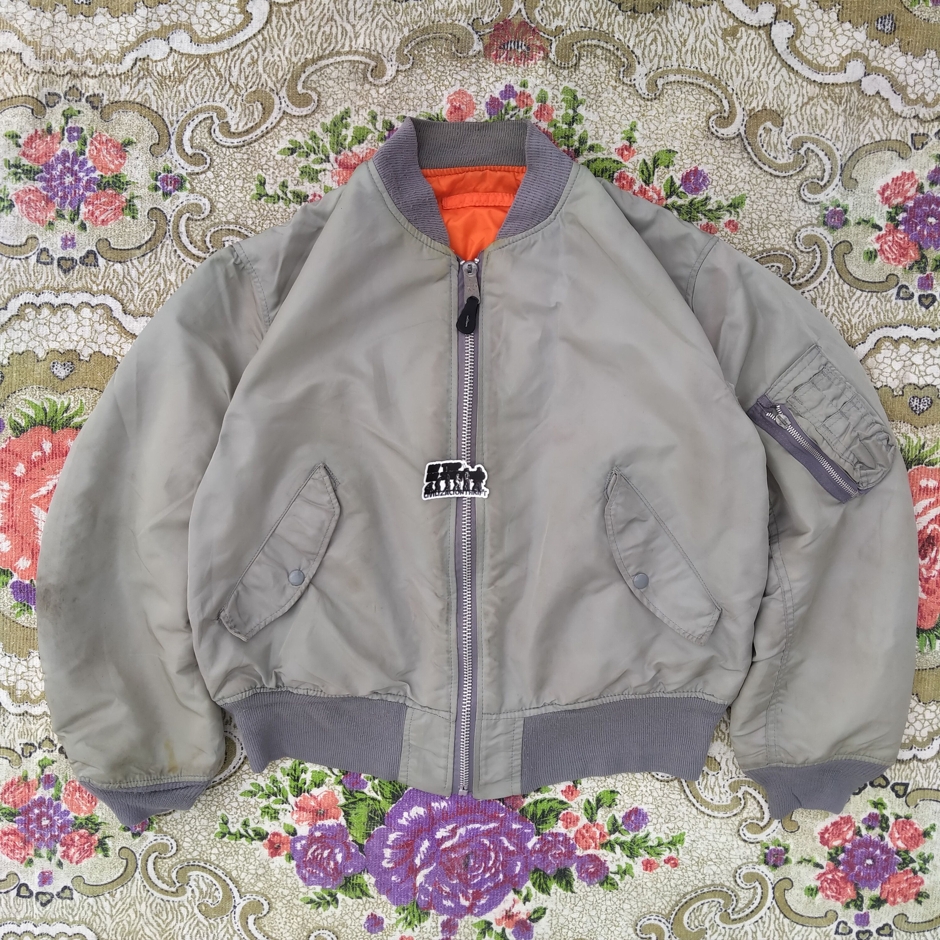 VETEMENTS × ALPHA レーシングジャケット MA-1 Alpha Industries × Vetements A/W 19 Split Racer MA-1 Bomber