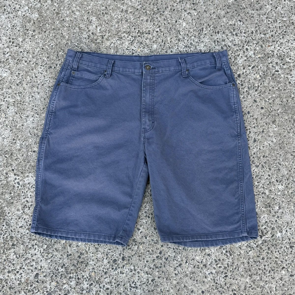 Dickies × Vintage Dickies Work Shorts W40 Gray Utility Cargo Cotton Blend Size US 40 / EU 56 - 5 Thumbnail