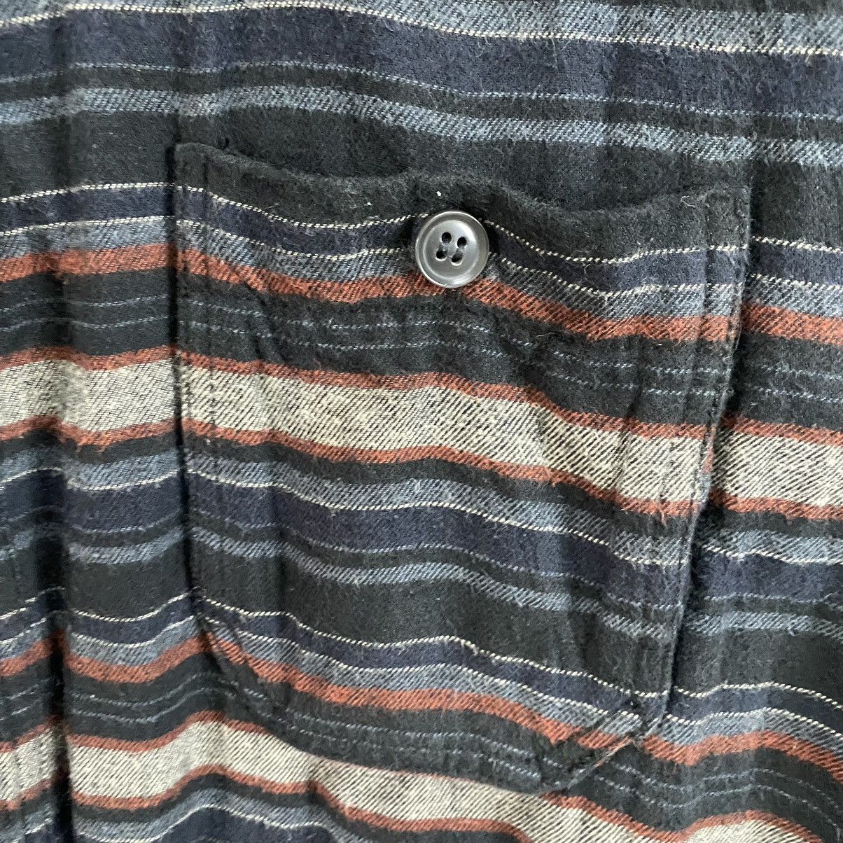 Global Work × Japanese Brand Global Work Stripe cotton jacket button up Size US L / EU 52-54 / 3 - 14 Thumbnail