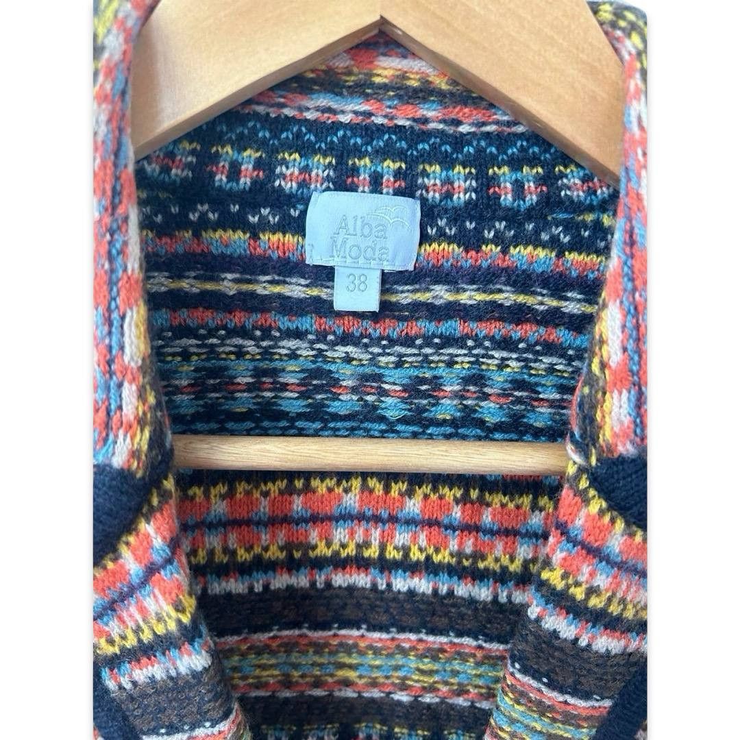 ALBA Alba Moda wool knitted cardigan #127 Size S / US 4 / IT 40 - 2 Thumbnail