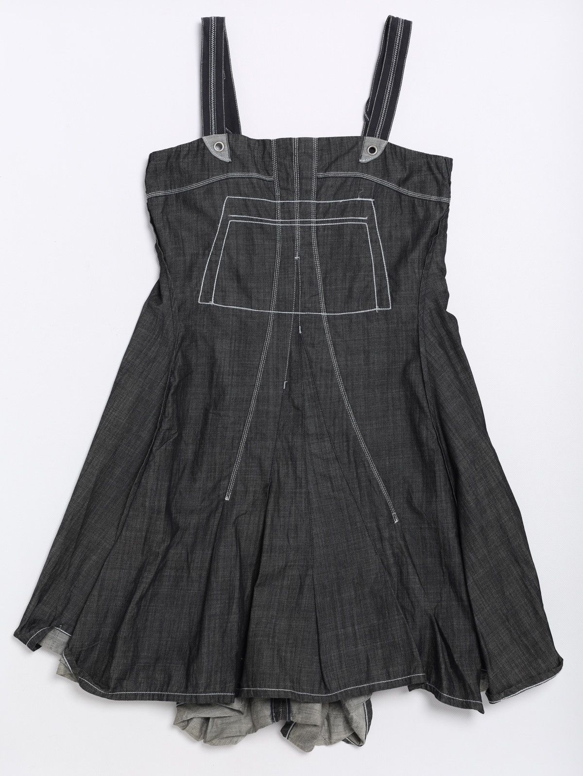 Marithe + Francois Girbaud Marithe Francois Girbaud Vintage Mini Dress y2k Grunge Rare Size S / US 4 / IT 40 - 6 Thumbnail