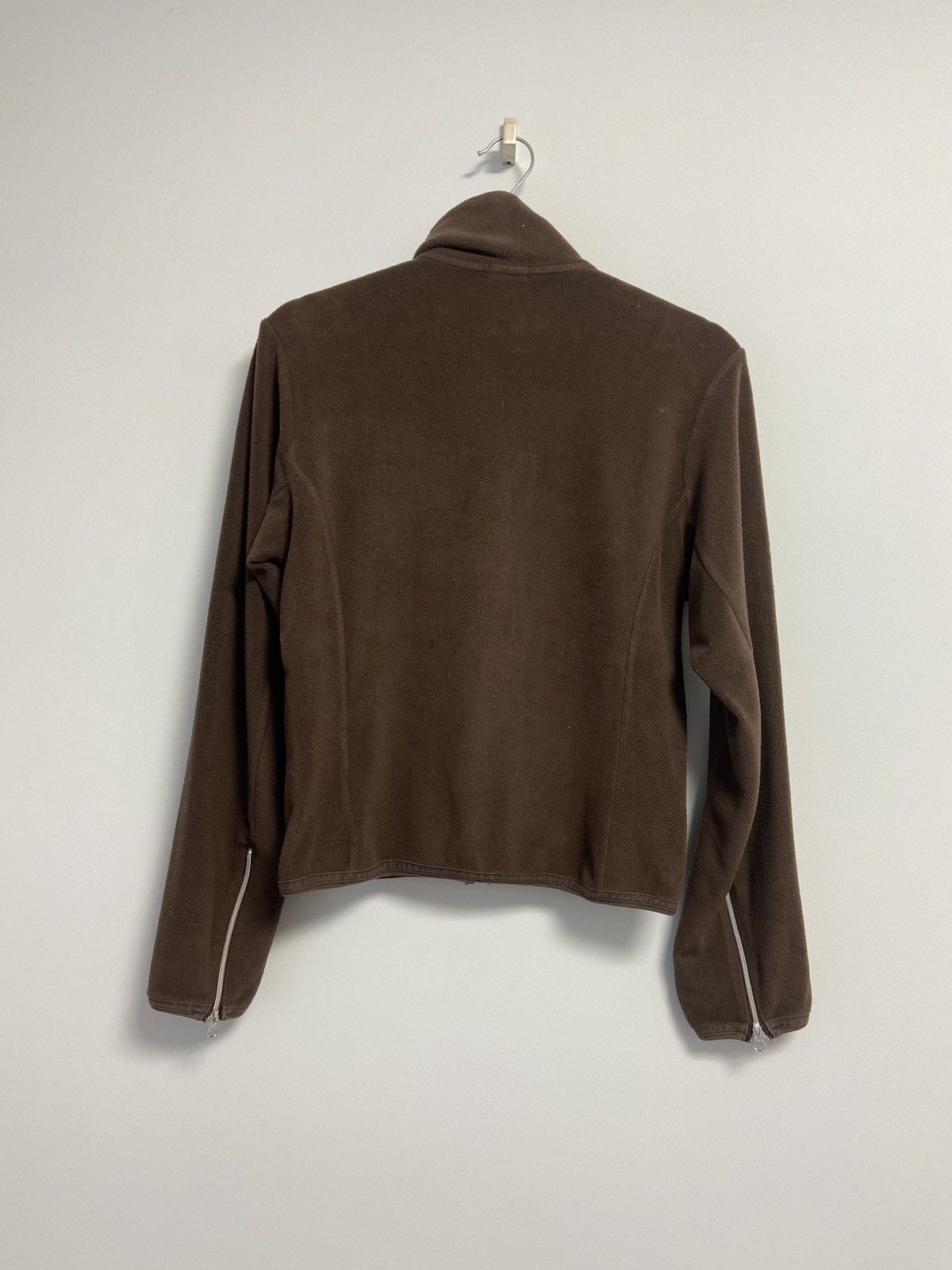 Vintage Nike Vintage Track Top Brown Style y2k Fleece Size M / US 6-8 / IT 42-44 - 12 Thumbnail