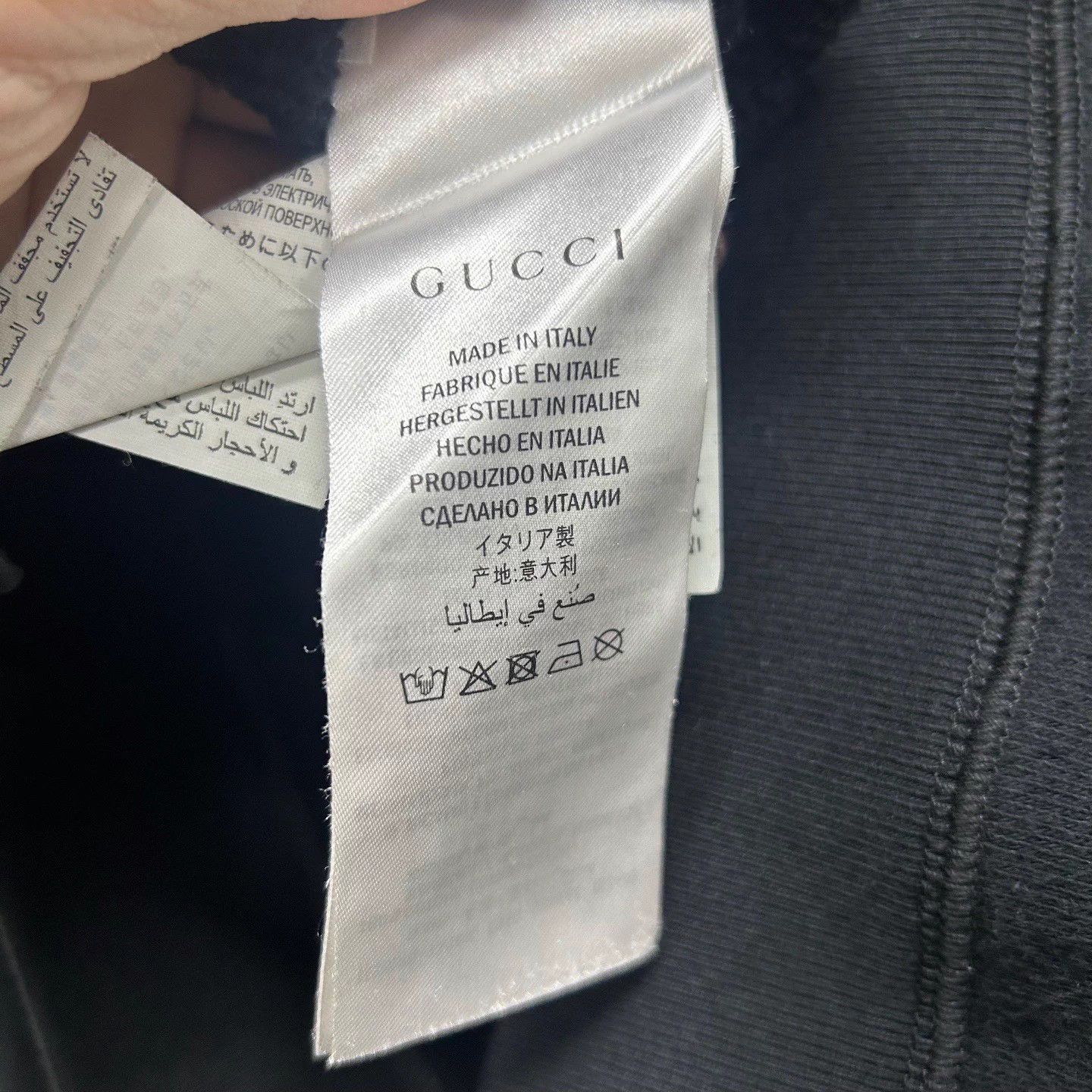 Gucci Gucci black Fairy sweatshirt L 95 new Size L / US 10 / IT 46 - 4 Thumbnail