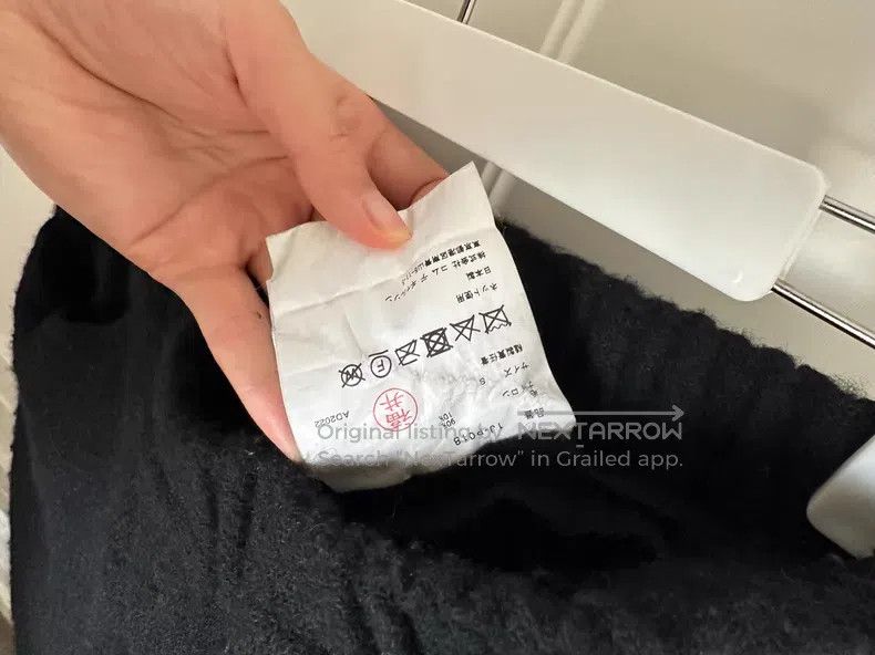 Comme des Garcons Comme des Garcons size S Thick wool felt balloon pants Size 23" - 6 Thumbnail
