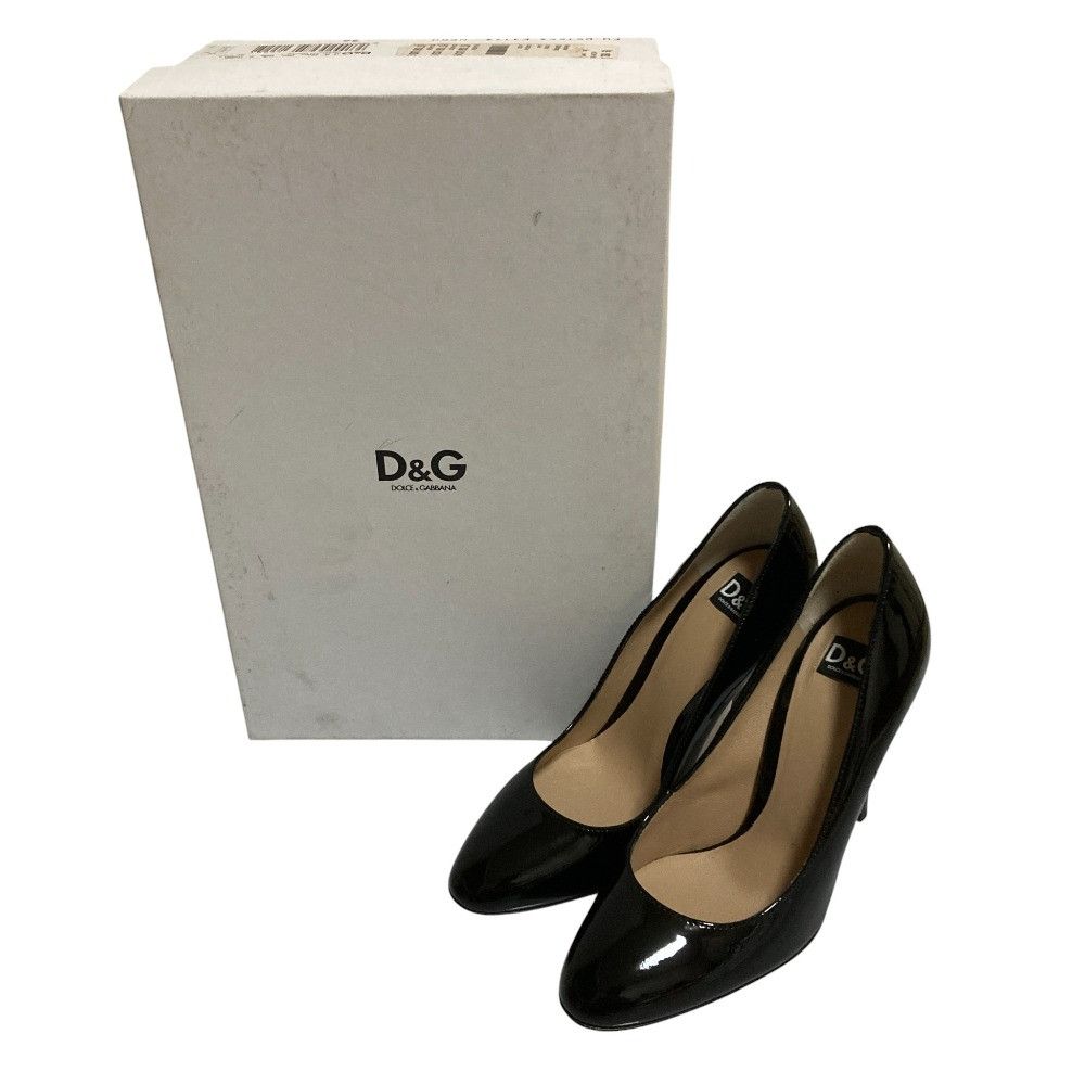 Dolce & Gabbana Dolce & Gabbana Dolce & Gabbana Patent Leather Pumps Leather Shoes DUTY FREE for USA Size ONE SIZE - 1 Thumbnail