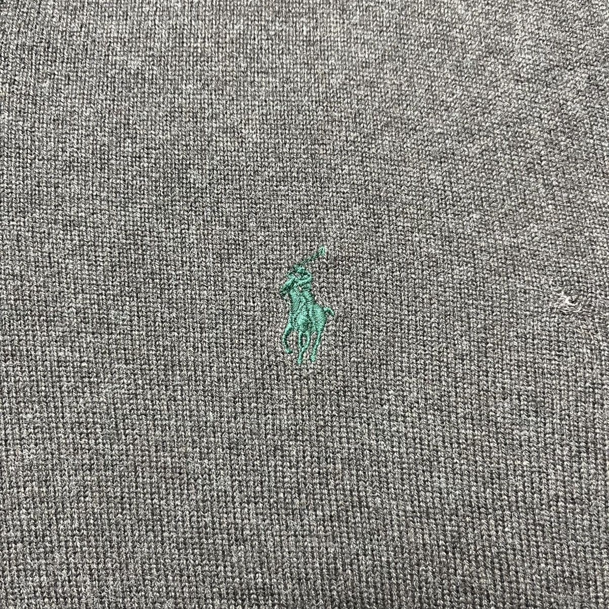 Polo Ralph Lauren Vintage Polo Ralph Lauren Brown Wool Sweater V-Neck Y2K Size US M / EU 48-50 / 2 - 3 Thumbnail