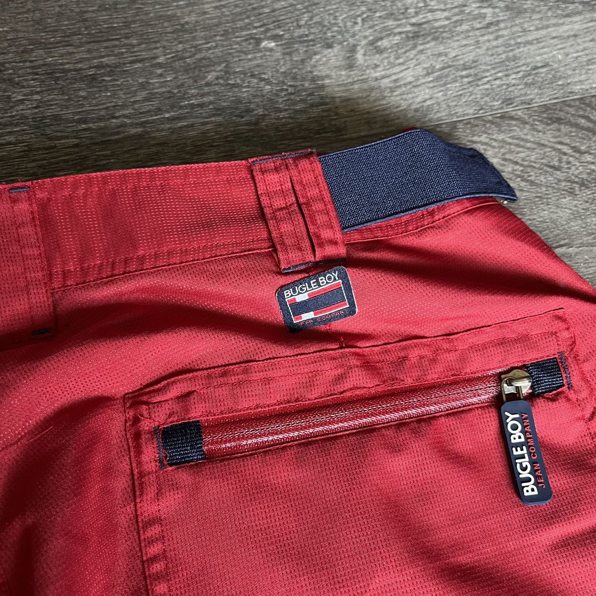 Bugle Boy Vintage 1990s Bugle Boy Ski Winter Snowboard Pants 38x30 Red Size US 38 / EU 54 - 13 Thumbnail