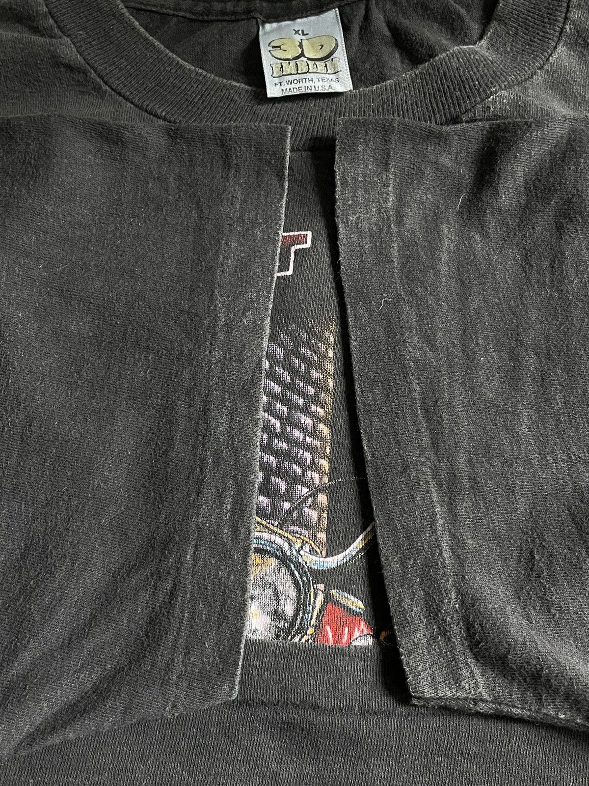 Harley Davidson × Vintage Vintage 3D Emblem 1989 Harley Davidson T-Shirt Street Tough Size US XL / EU 56 / 4 - 8 Thumbnail