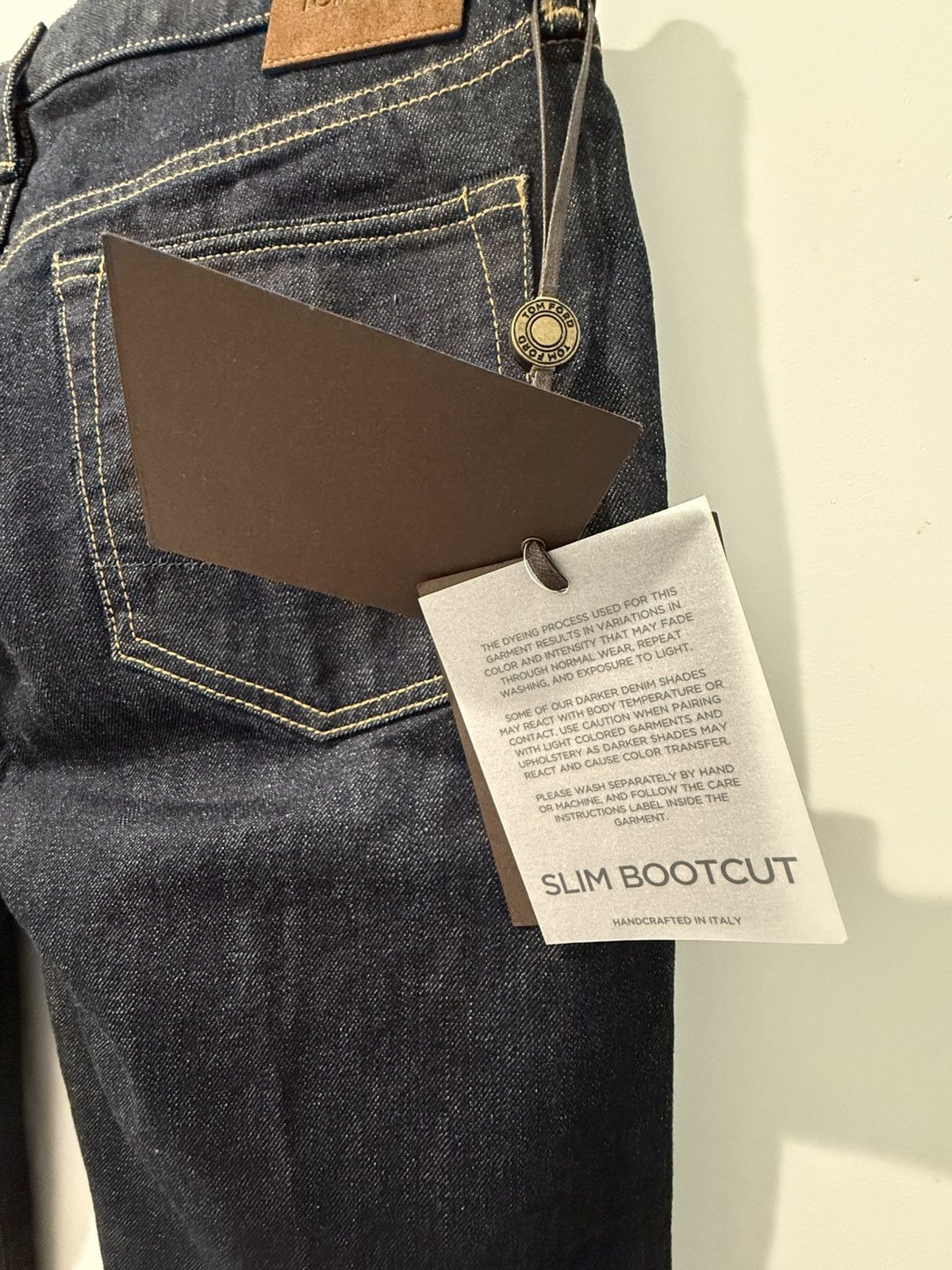 Tom Ford TOM FORD SLIM BOOTCUT JEANS Size US 34 / EU 50 - 4 Thumbnail