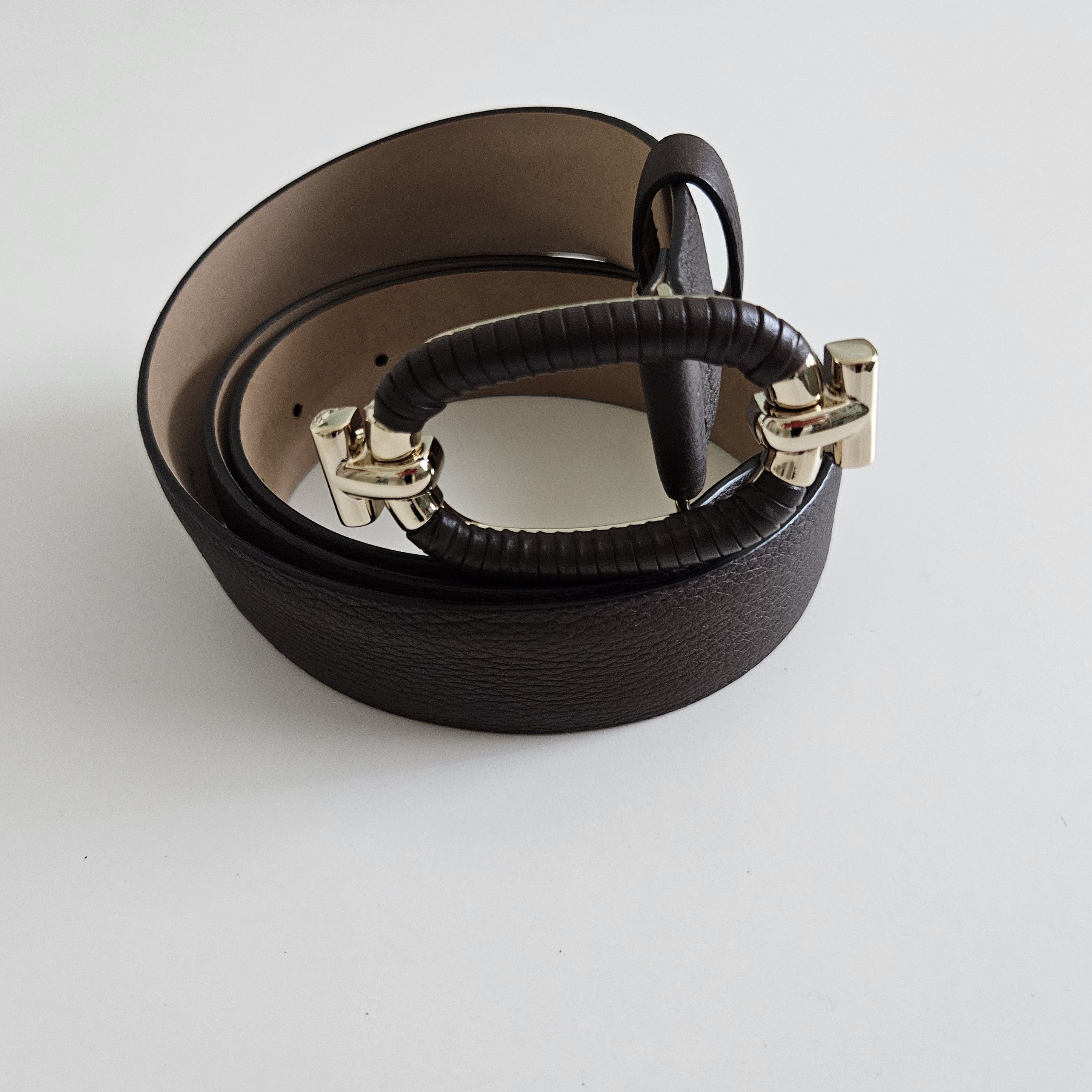Tod's Tod’s Brown Leather Belt – Size 90 (US 34–36) Size ONE SIZE - 2 Thumbnail