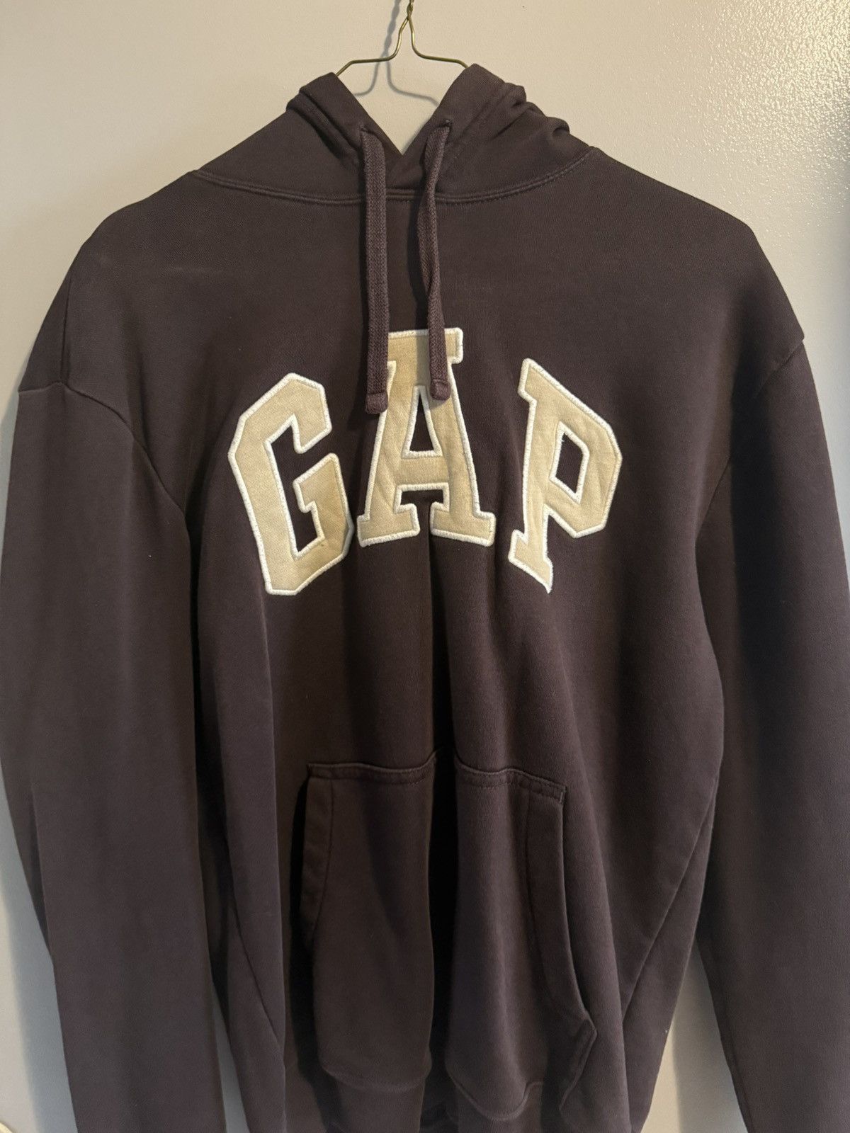 Gap × Vintage Gap Vintage Dark Brown Hoodie Size US S / EU 44-46 / 1 - 1 Thumbnail