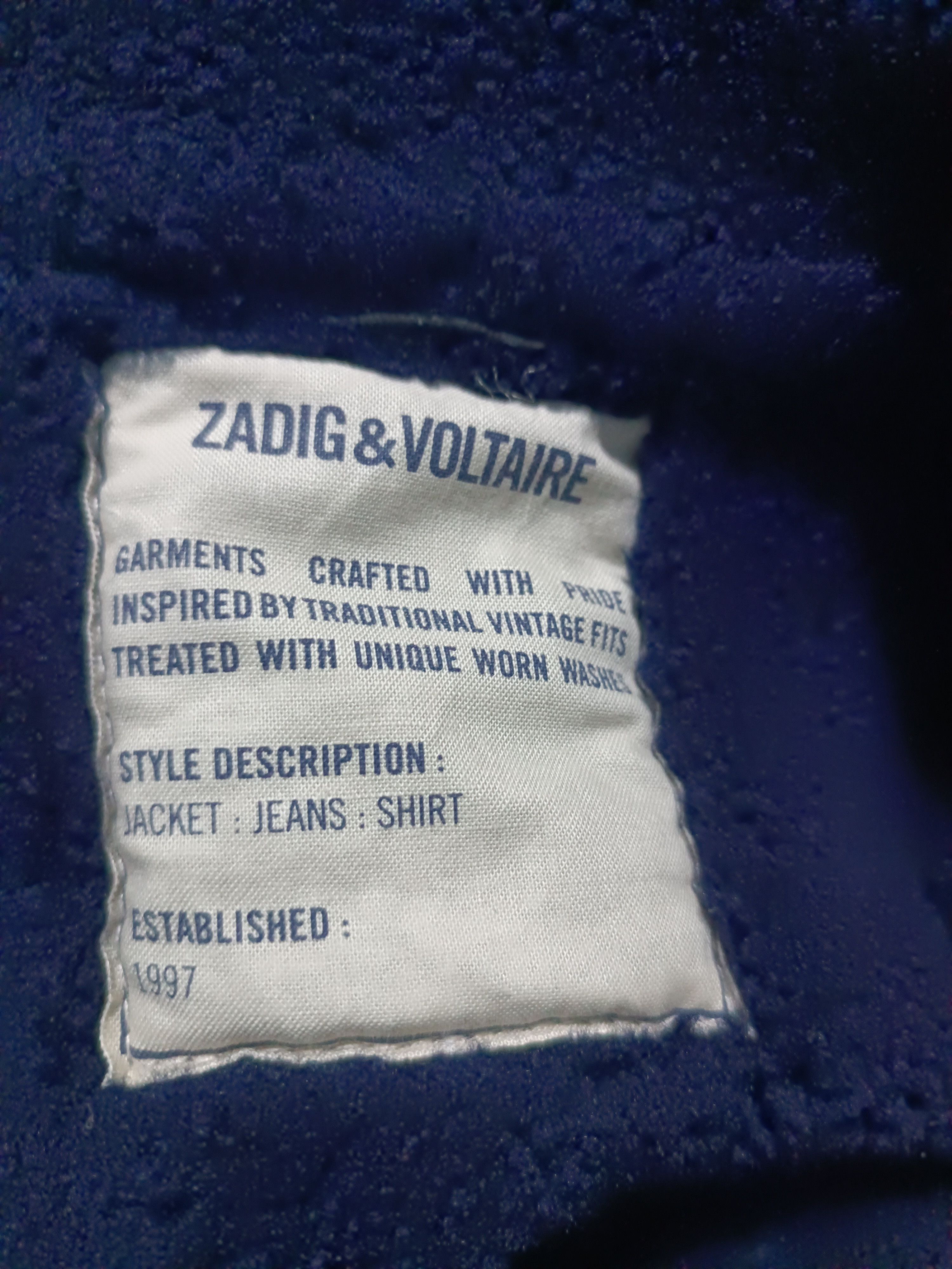 Zadig & Voltaire Vintage Zadig & Voltaire Kafe Shearling Jacket Size US M / EU 48-50 / 2 - 7 Thumbnail