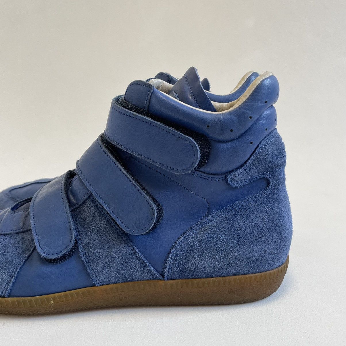 Maison Margiela Royal Blue Velcro GAT Sneakers Size US 8 / EU 41 - 11 Thumbnail
