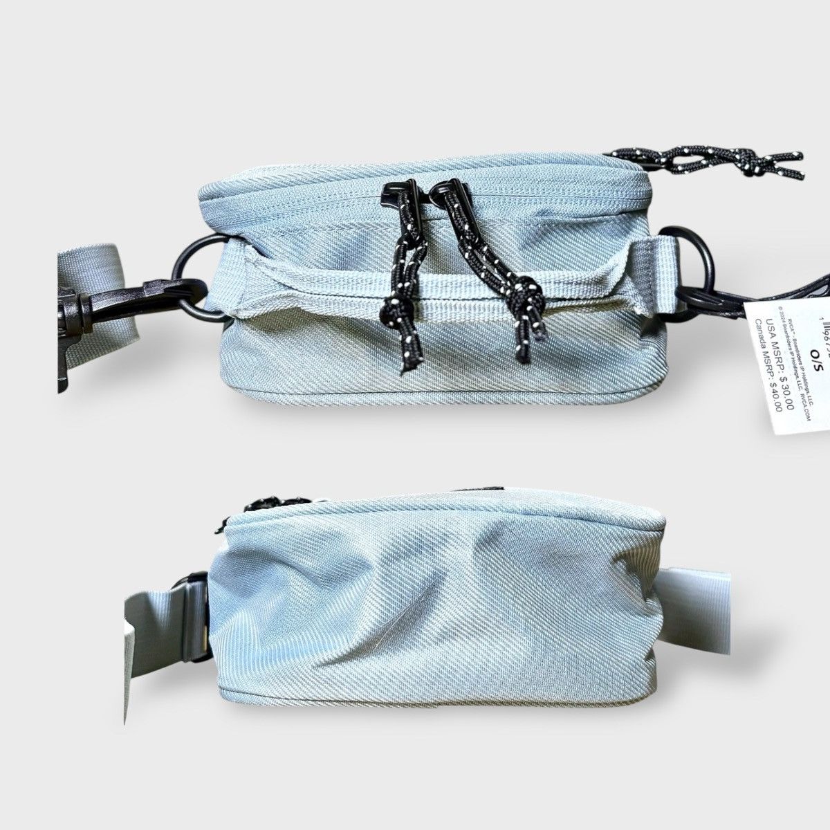 RVCA RVCA Unisex Mission Crossbody Long Strap Small Travel Bag Size ONE SIZE - 7 Thumbnail